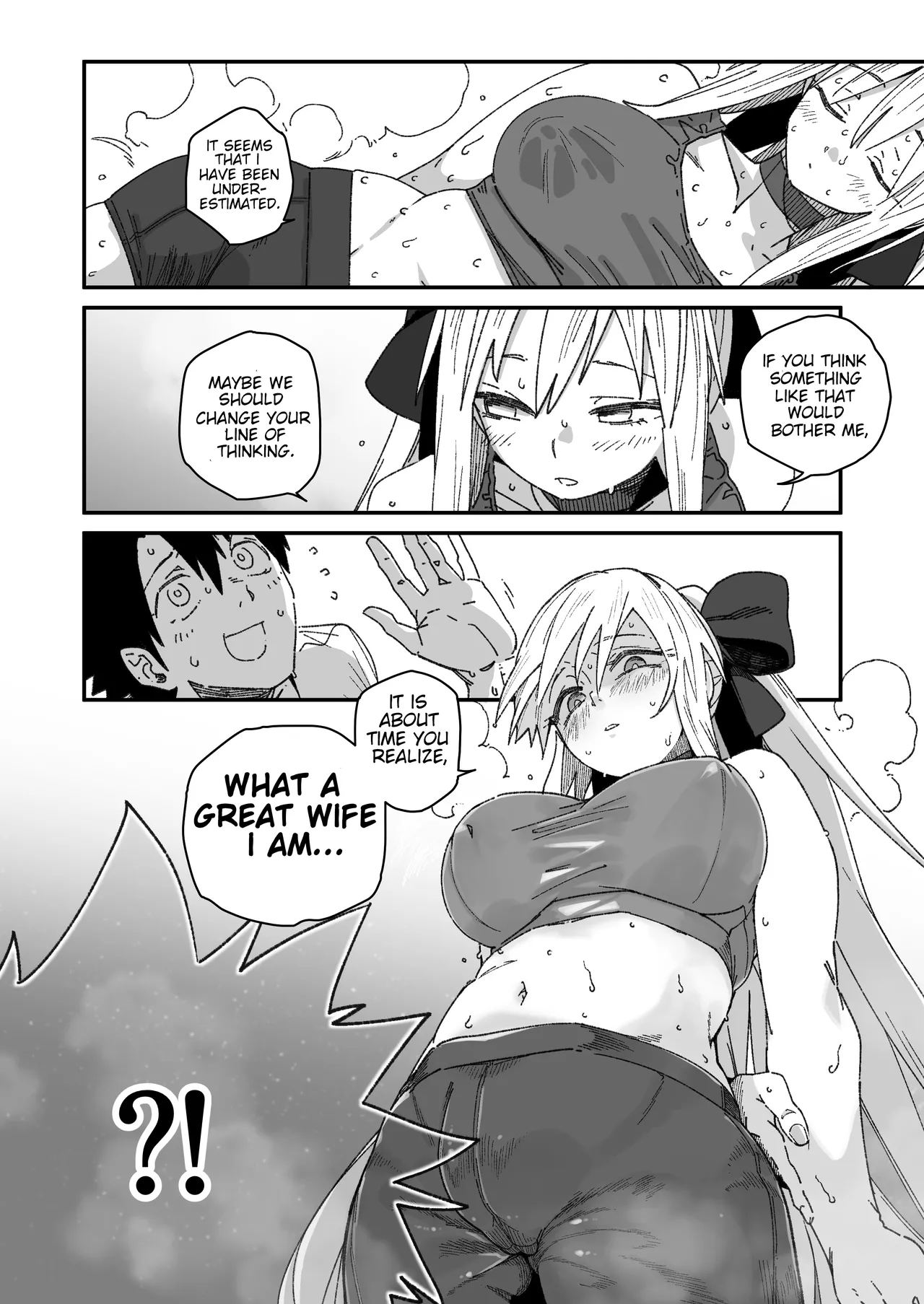A Book about Morgan Getting Sweaty Together with Her Husband. page 6