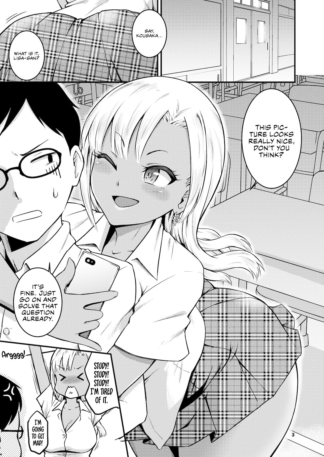 A Book About Playing with a Black Gyaru and Her Butt page 2