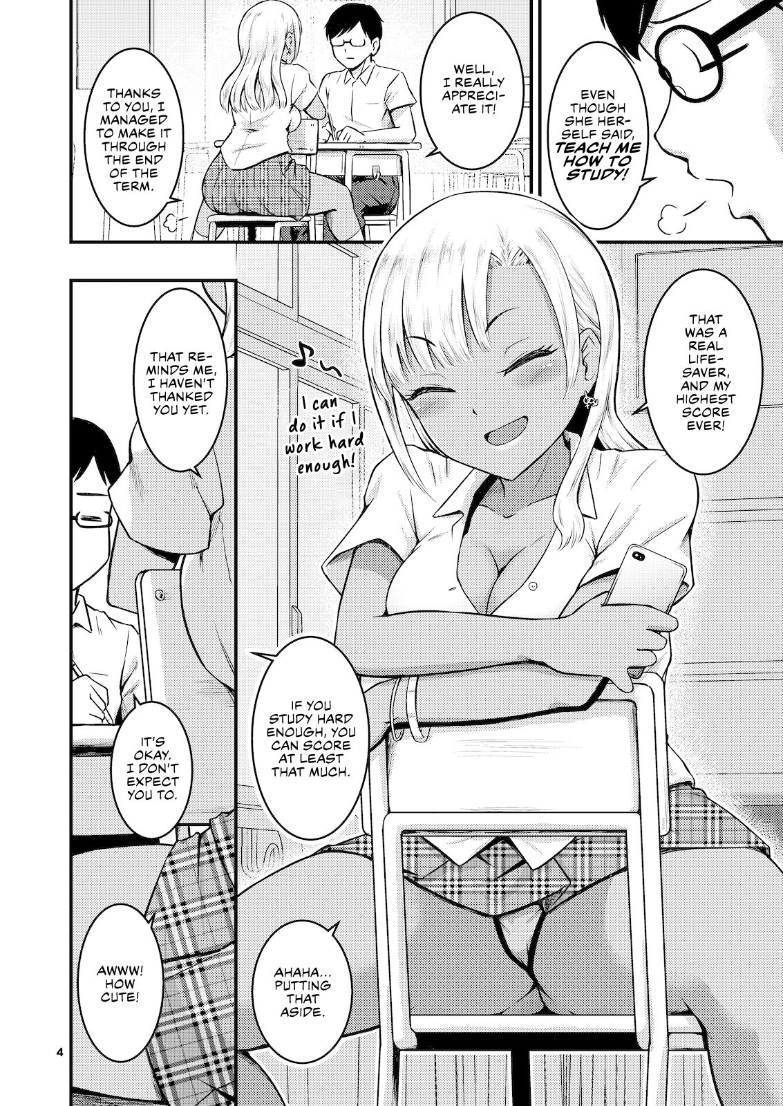 A Book About Playing with a Black Gyaru and Her Butt page 3