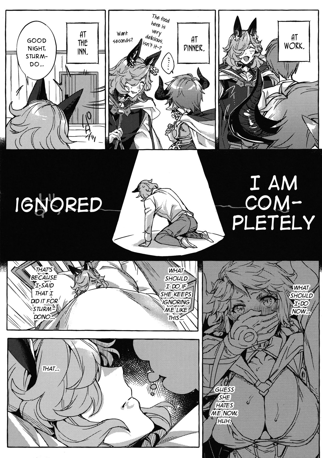 A Book About Sturm-dono Who Became Madly in Love Because of a Aphrodisiacs Effect page 10
