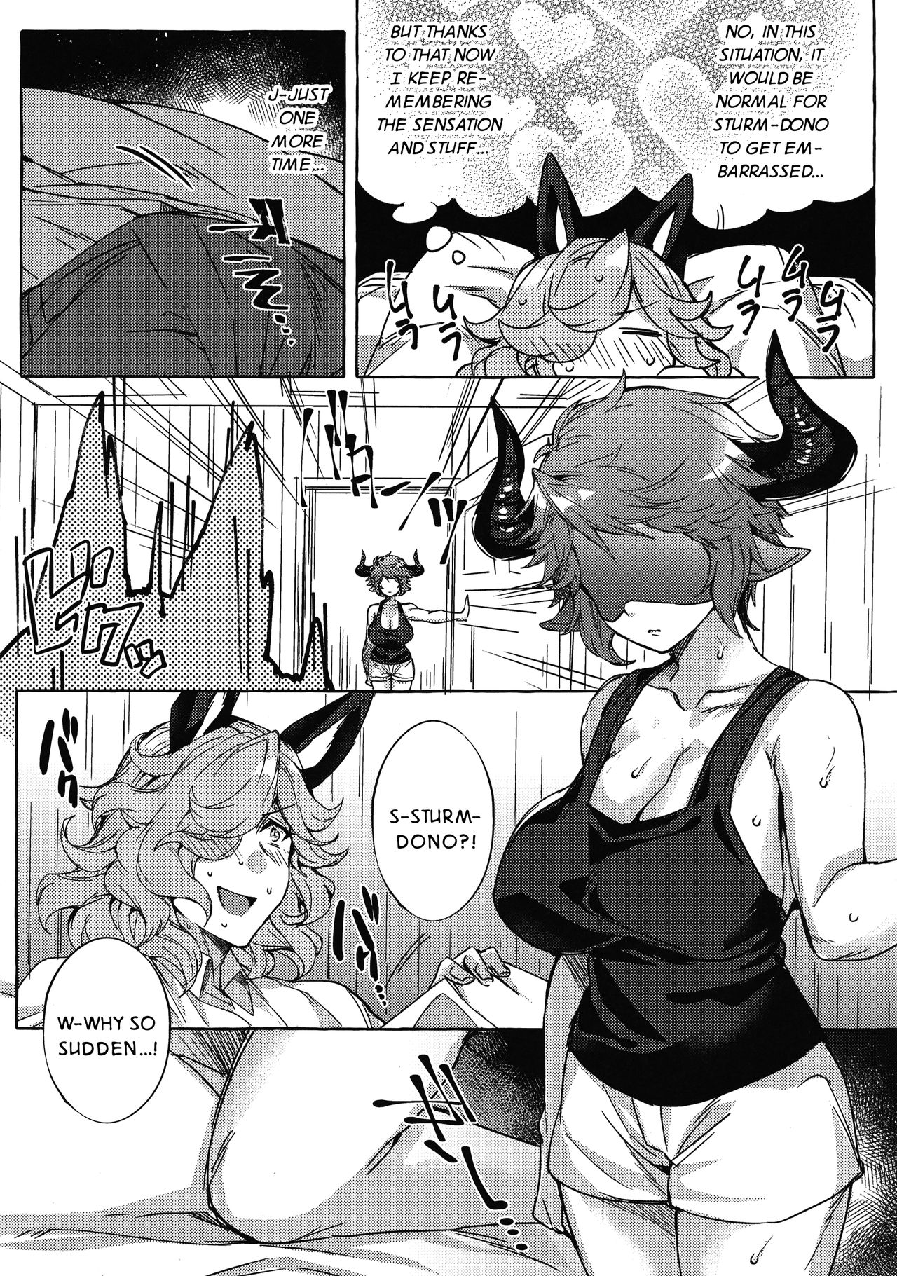 A Book About Sturm-dono Who Became Madly in Love Because of a Aphrodisiacs Effect page 11