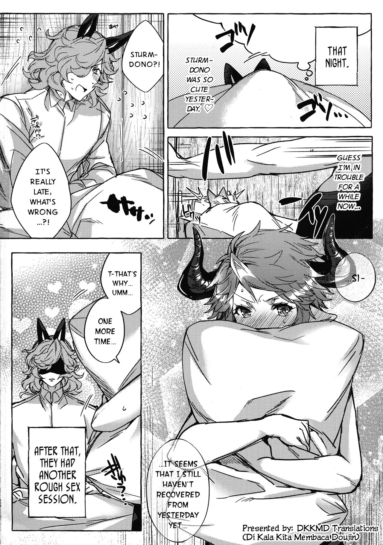 A Book About Sturm-dono Who Became Madly in Love Because of a Aphrodisiacs Effect page 26