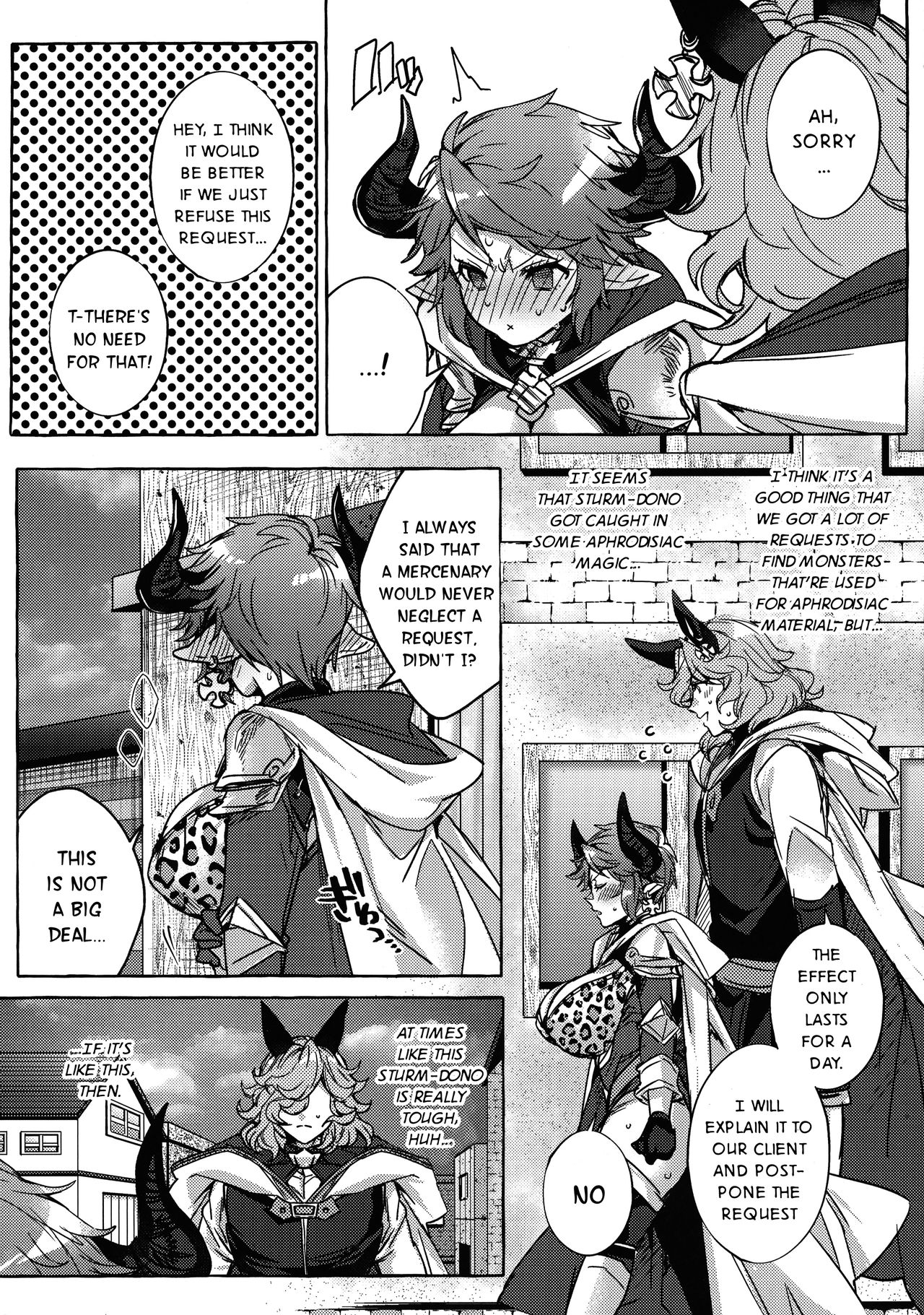 A Book About Sturm-dono Who Became Madly in Love Because of a Aphrodisiacs Effect page 5