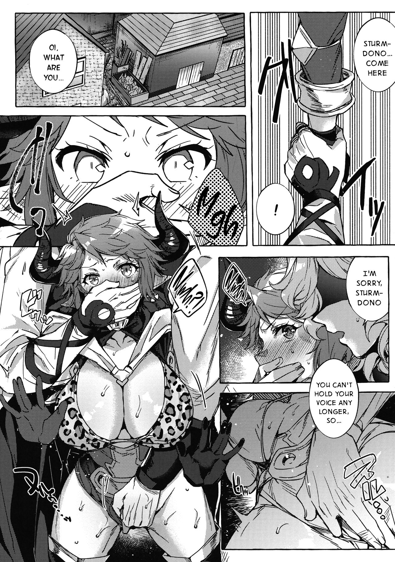 A Book About Sturm-dono Who Became Madly in Love Because of a Aphrodisiacs Effect page 6