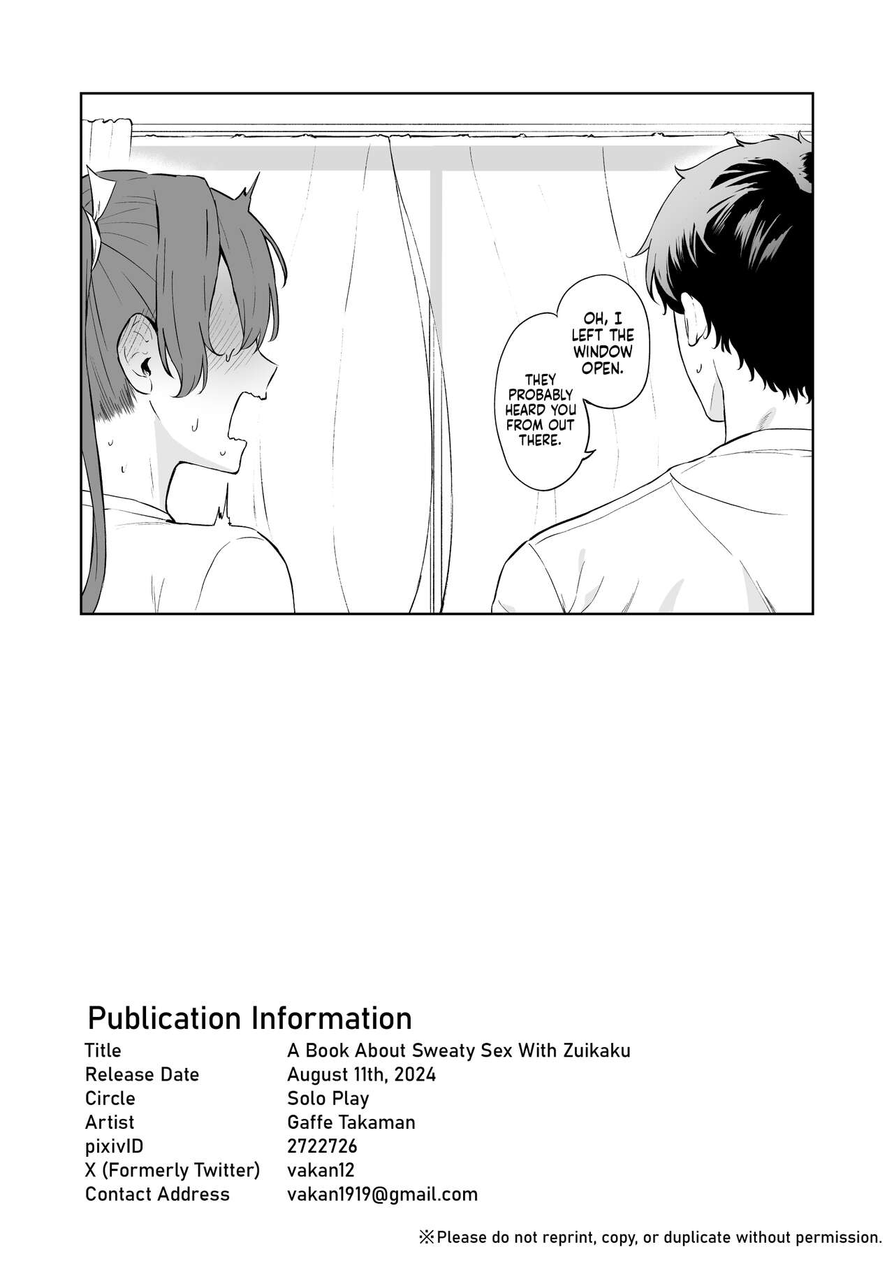 A Book About Sweaty Sex With Zuikaku page 39
