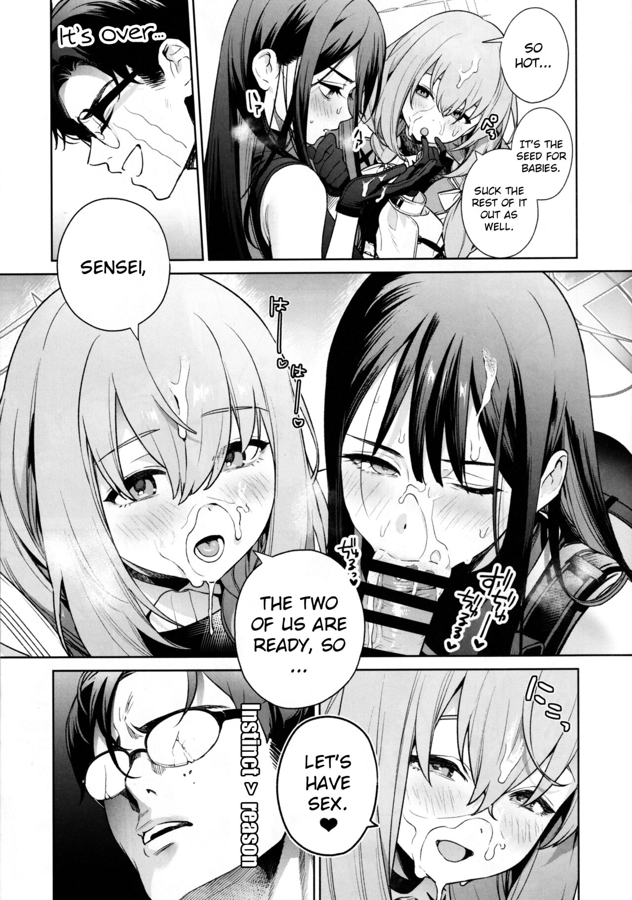 A Book About Teaching Saori and Atsuko How to Study page 10