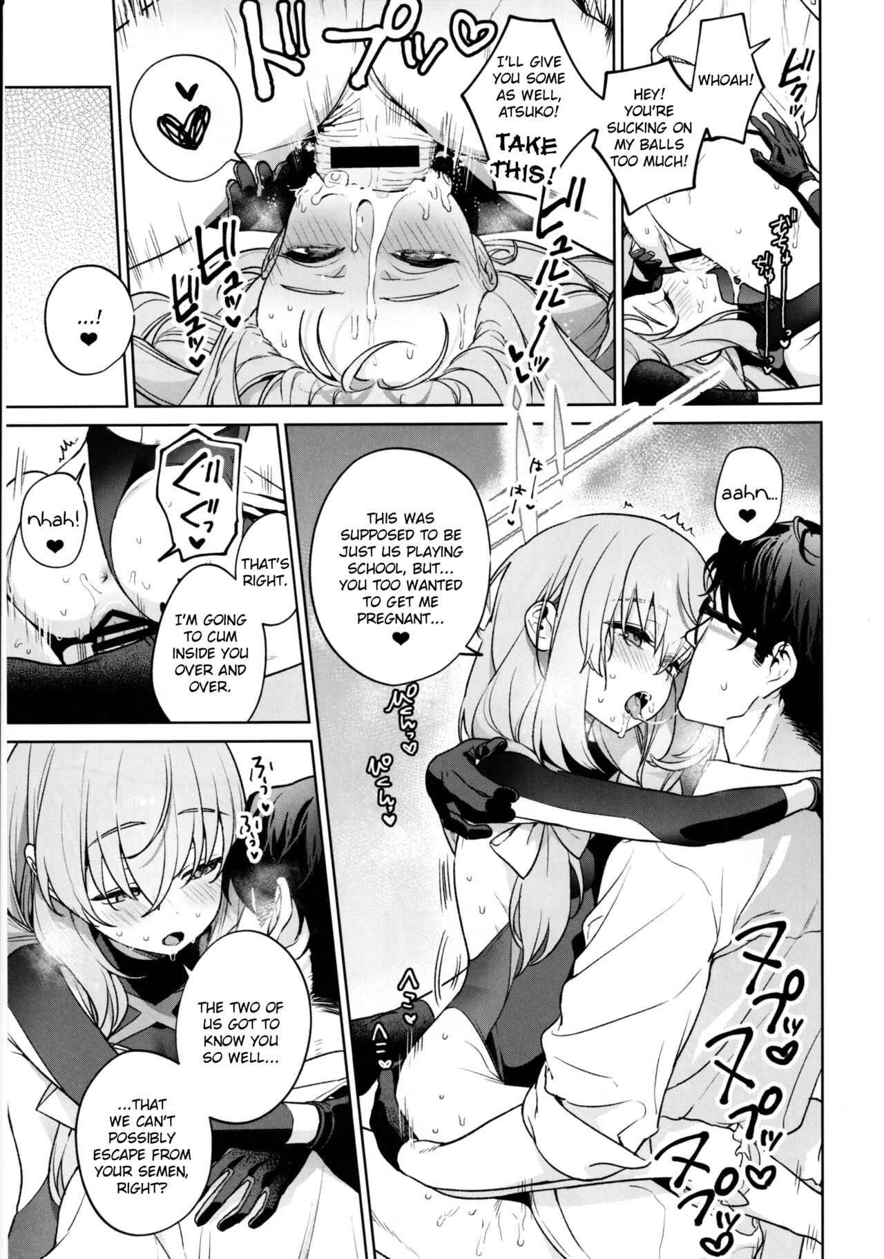 A Book About Teaching Saori and Atsuko How to Study page 28