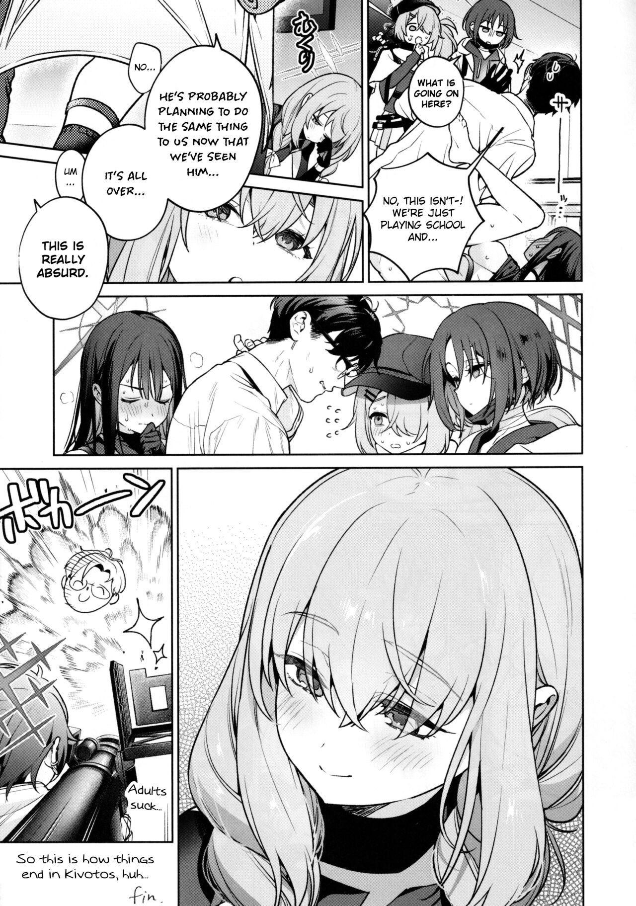 A Book About Teaching Saori and Atsuko How to Study page 32