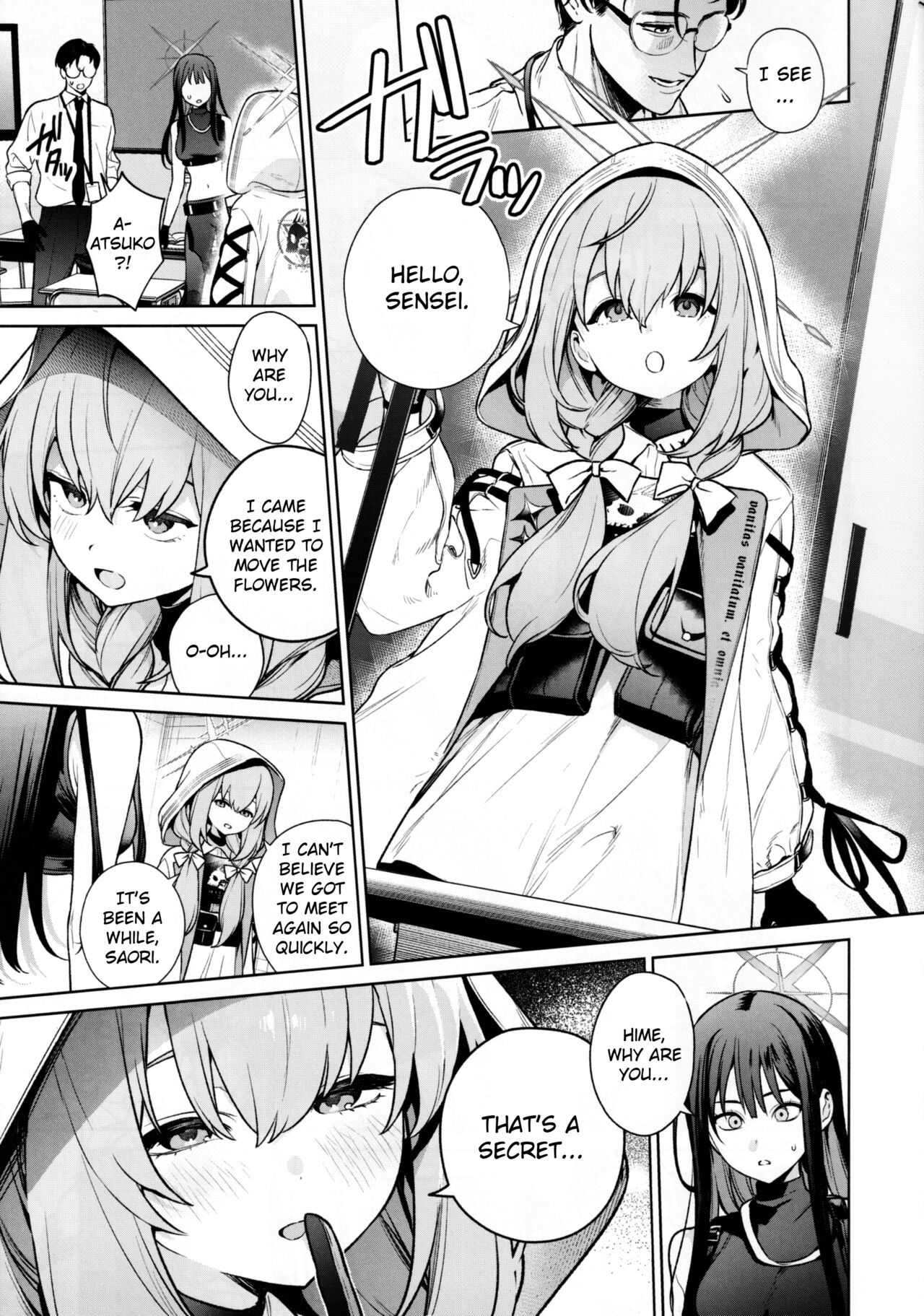 A Book About Teaching Saori and Atsuko How to Study page 4