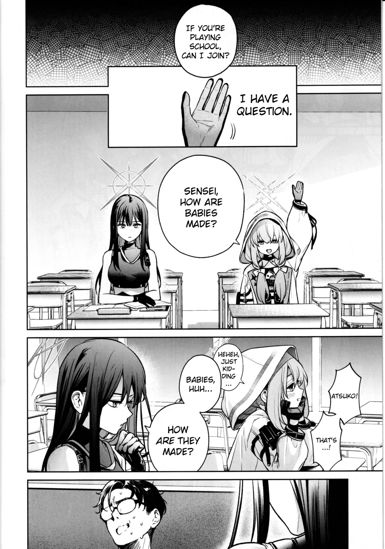A Book About Teaching Saori and Atsuko How to Study page 5