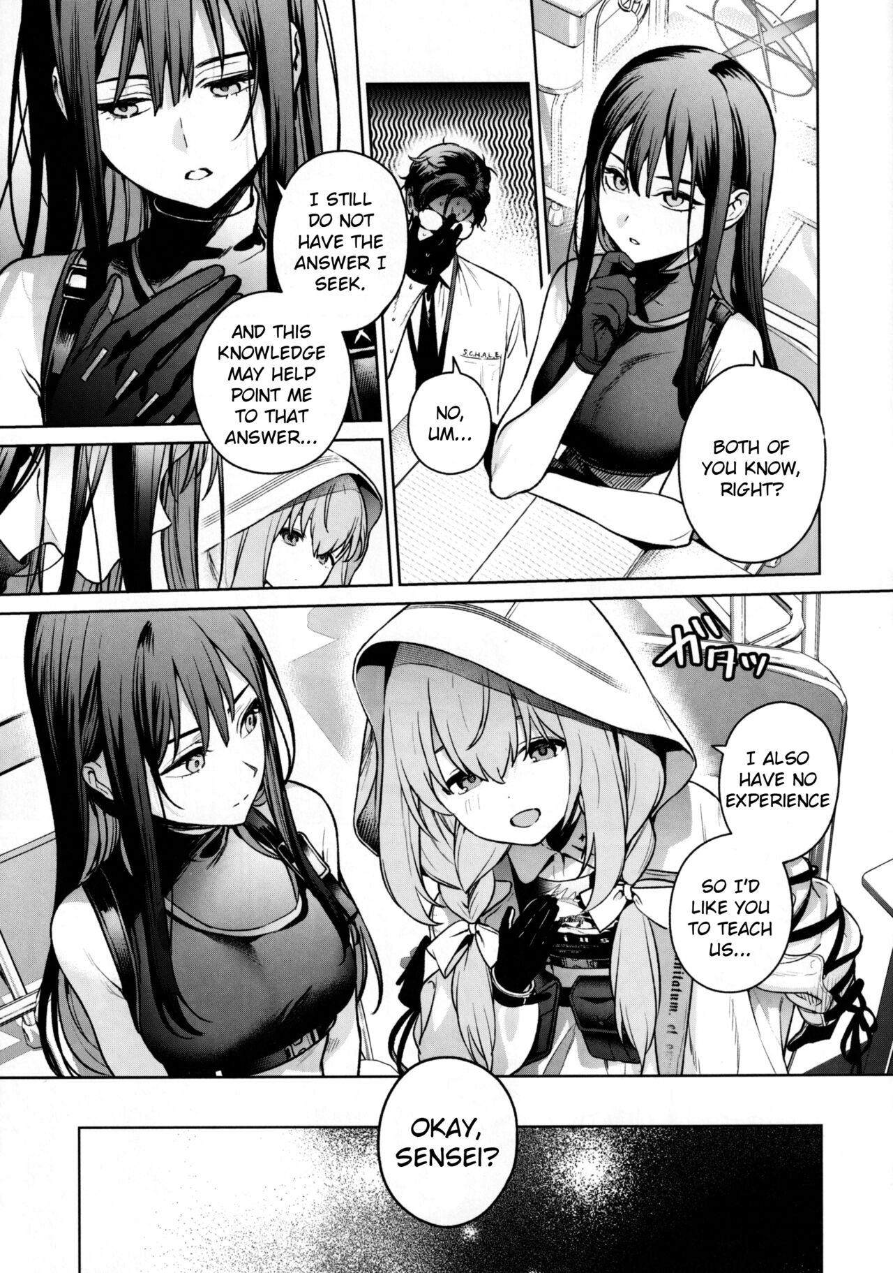 A Book About Teaching Saori and Atsuko How to Study page 6