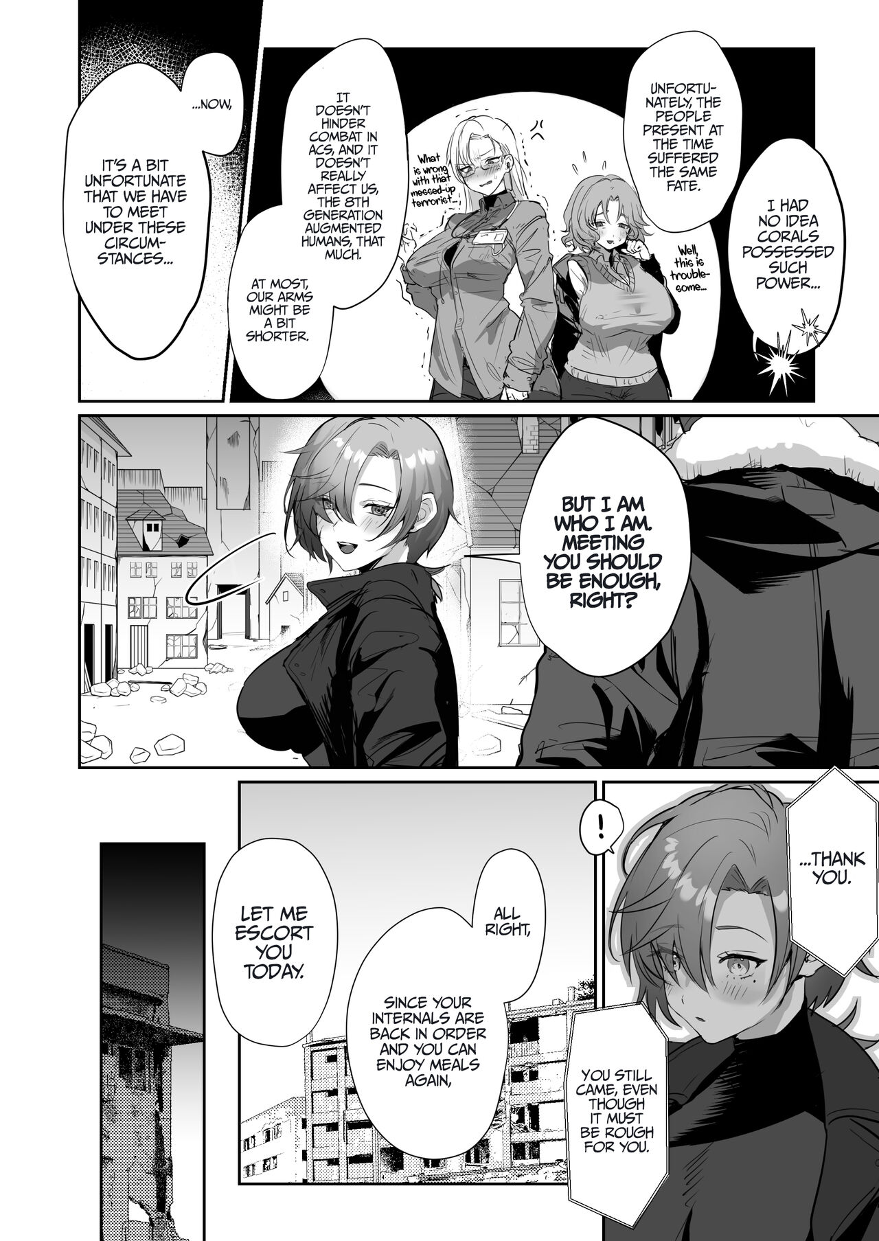 A Book About XXX With My Buddy Who Has Become A Woman Because Of The Effect Of Coral page 5