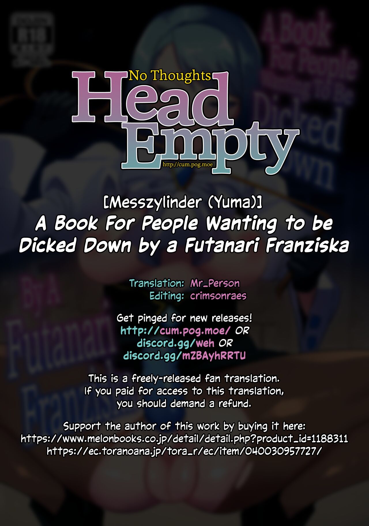 A Book For People Wanting to be Dicked Down by a Futanari Franziska page 16