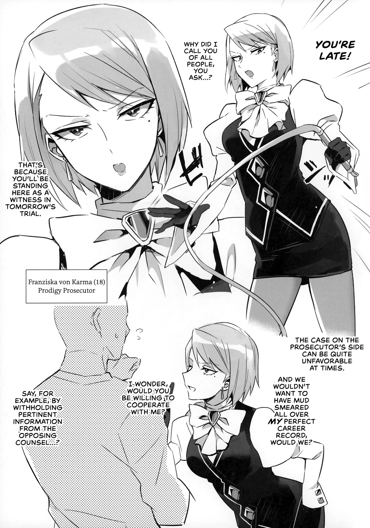 A Book For People Wanting to be Dicked Down by a Futanari Franziska page 3