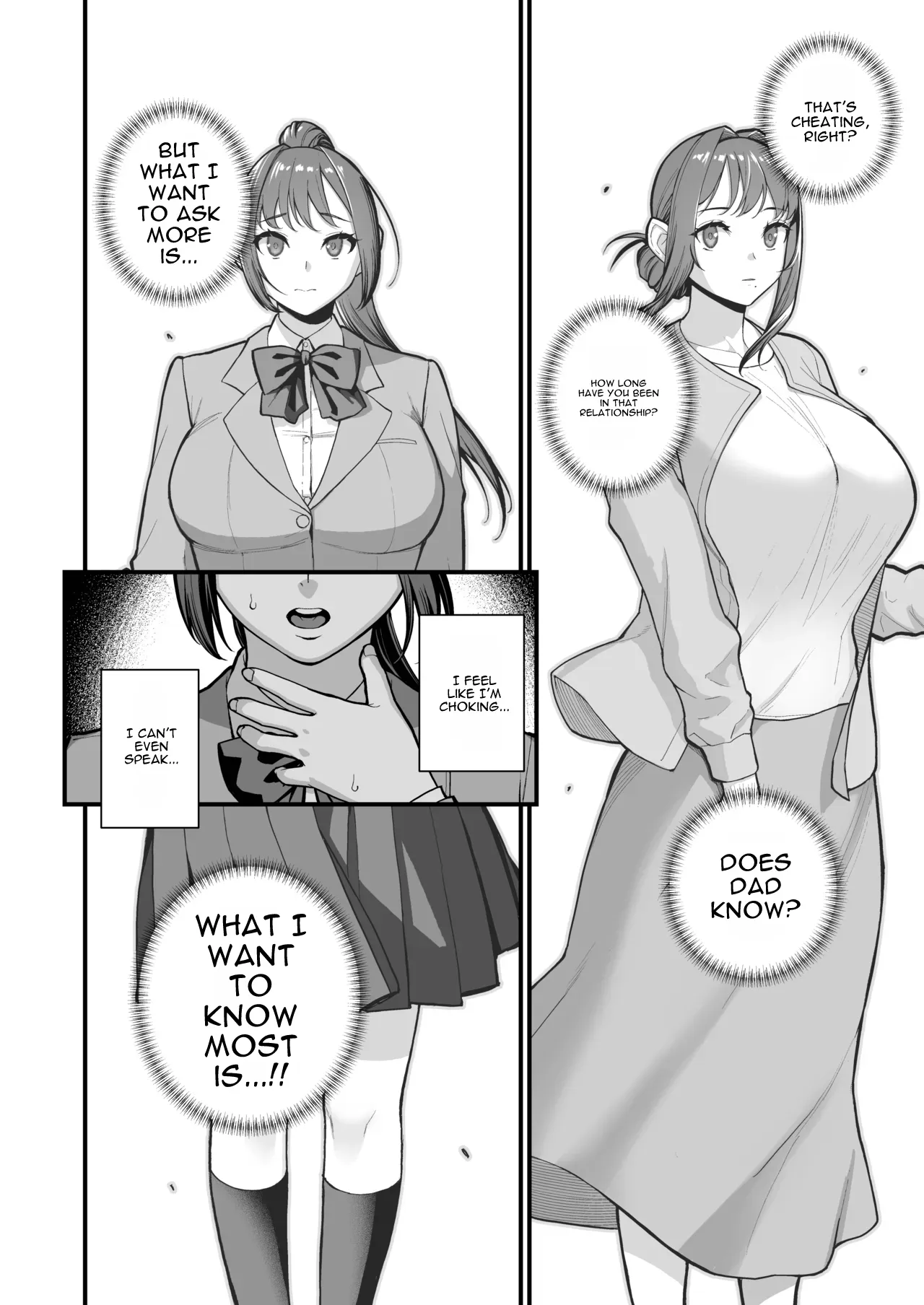 A Book That Drowns in Immorality, Harassed by Mother and Daughter page 16