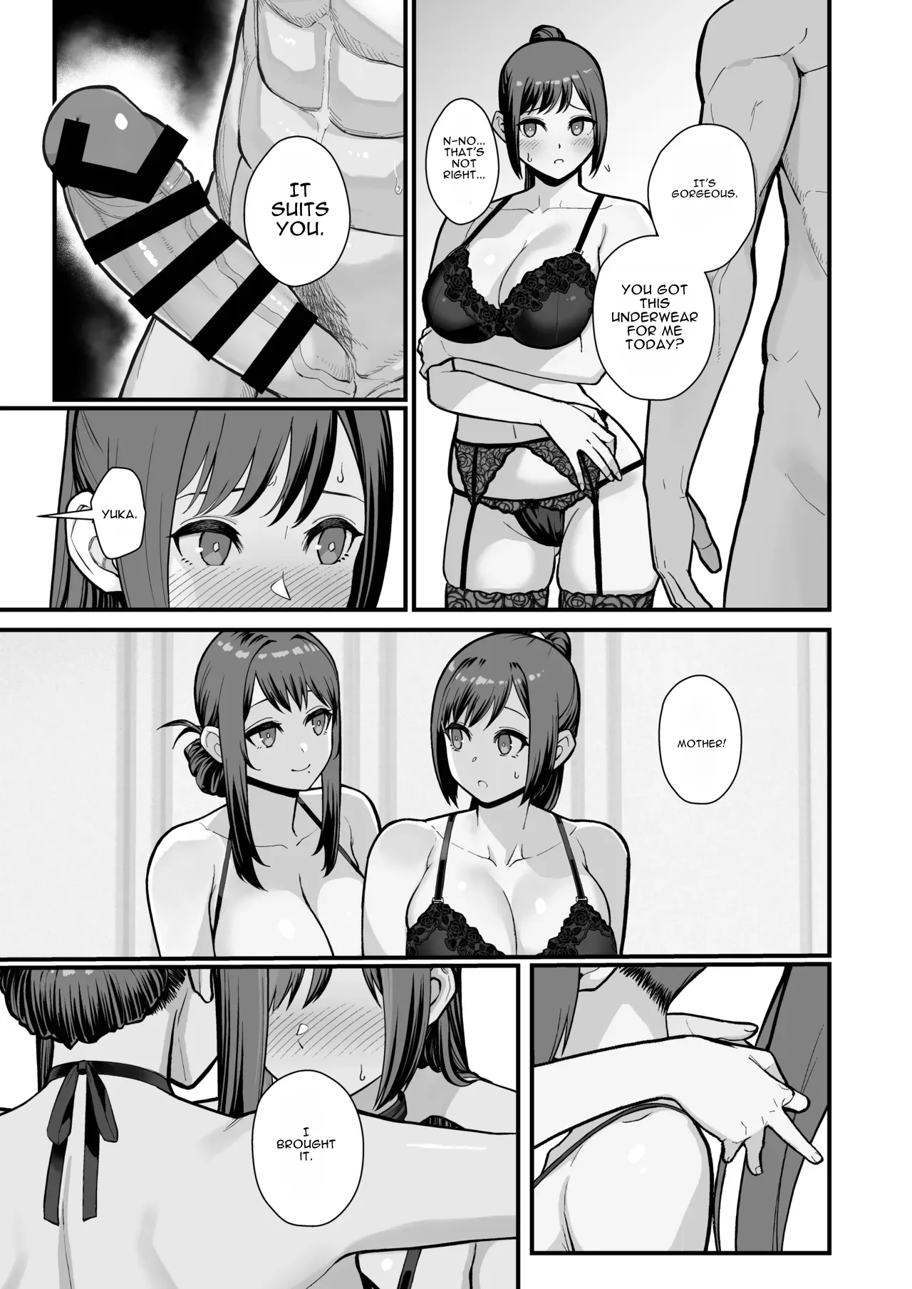 A Book That Drowns in Immorality, Harassed by Mother and Daughter page 55