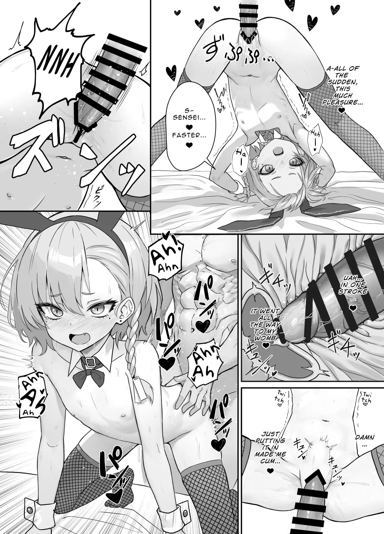 A Book Where Even Though Neru Gets Angry She Still Listens to What Sensei Says page 10