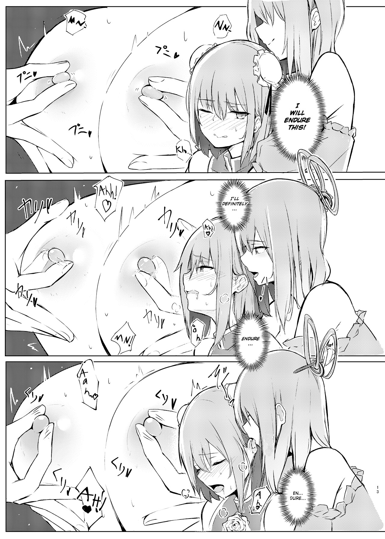 A book where Kasen-chan is loved by Seiga-san page 11