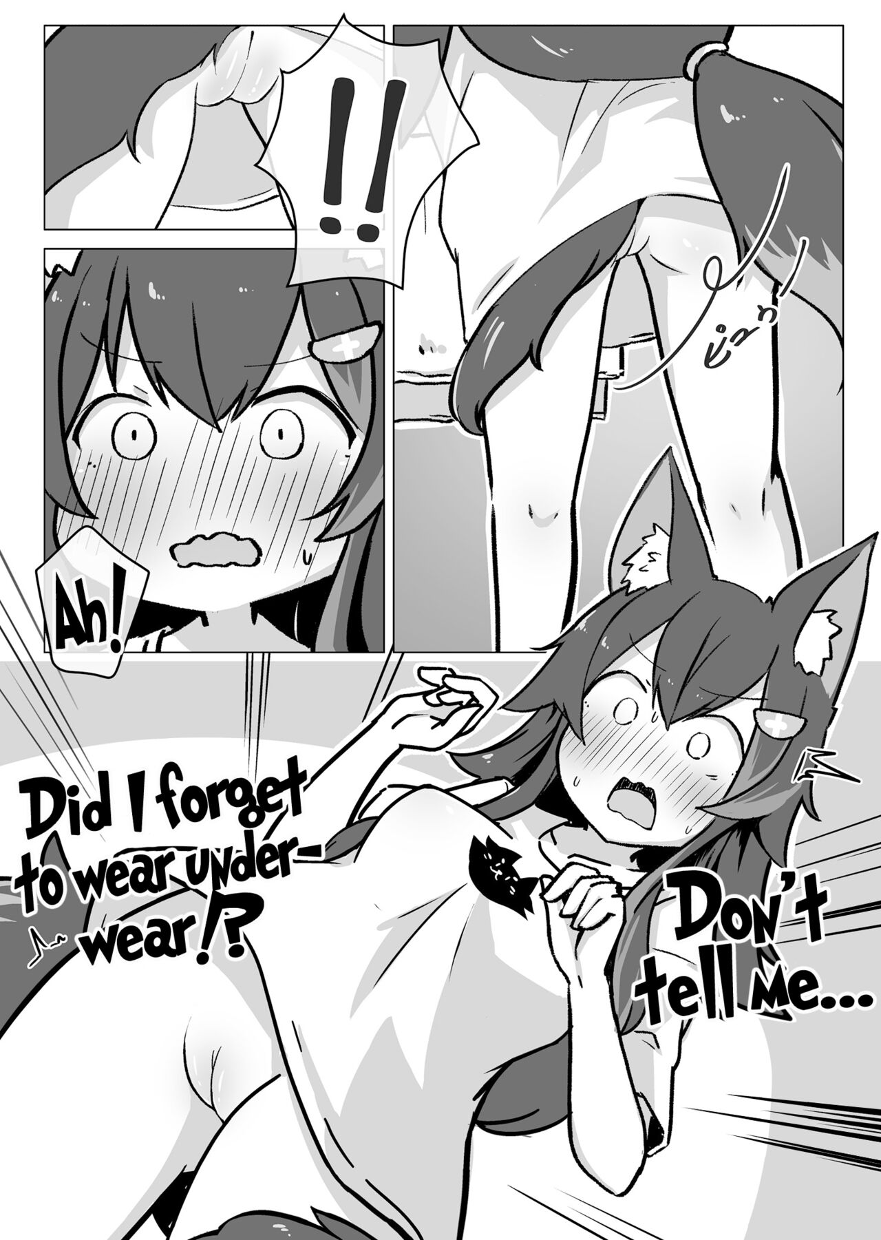 A Book where Miosha gets Naked Outside page 5
