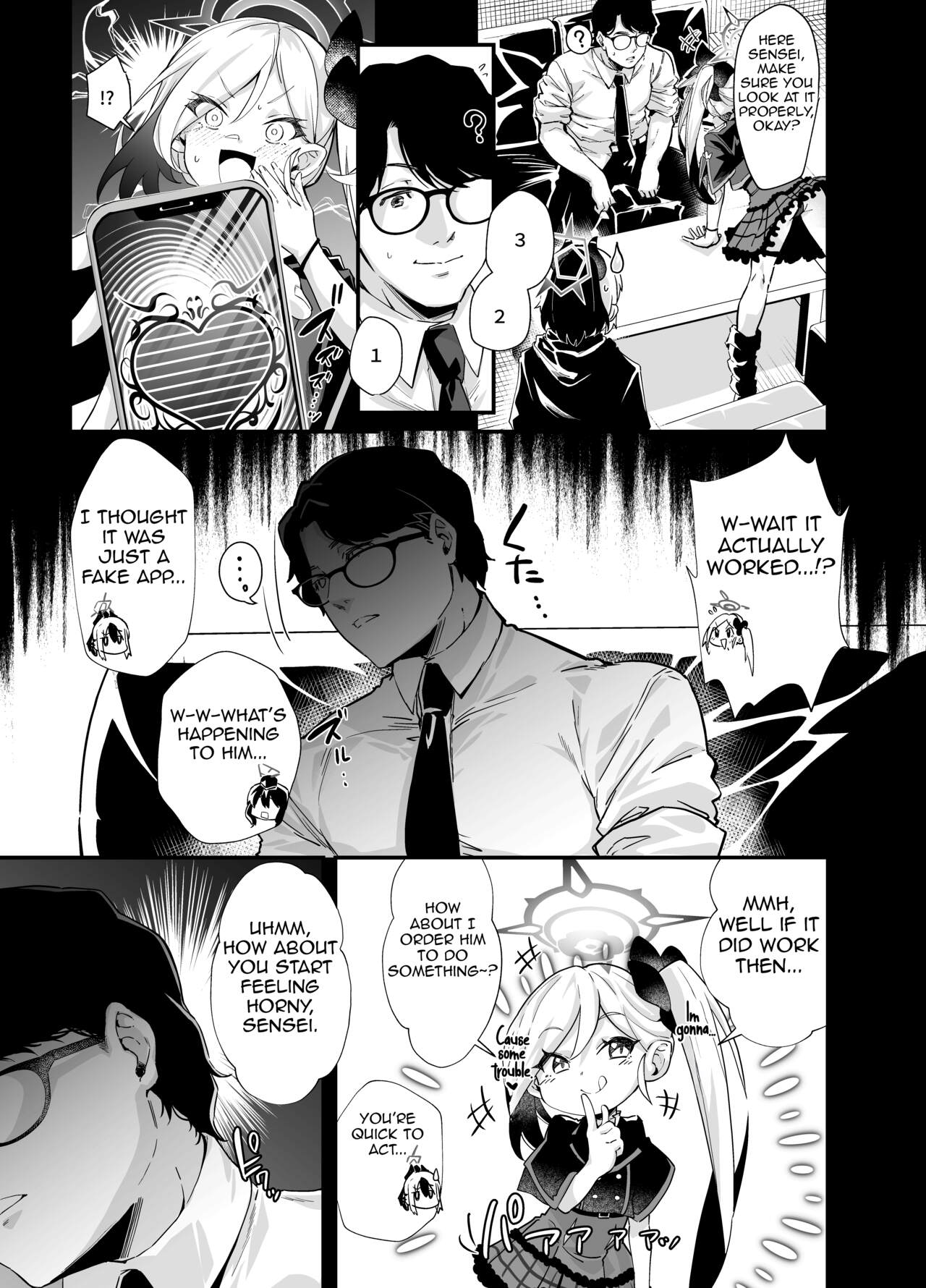 A Book Where Only Aru Didn't Get Hypnotized page 6