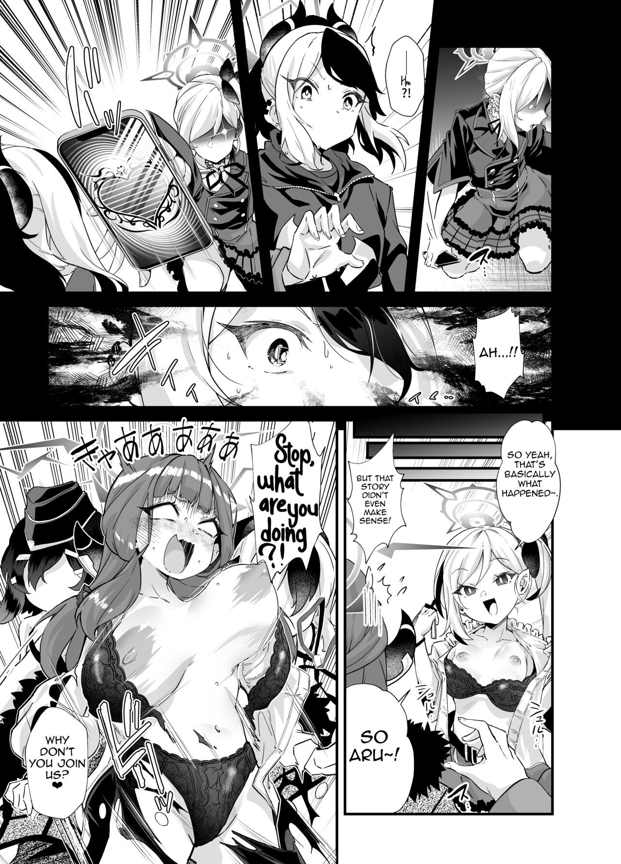 A Book Where Only Aru Didn't Get Hypnotized page 8