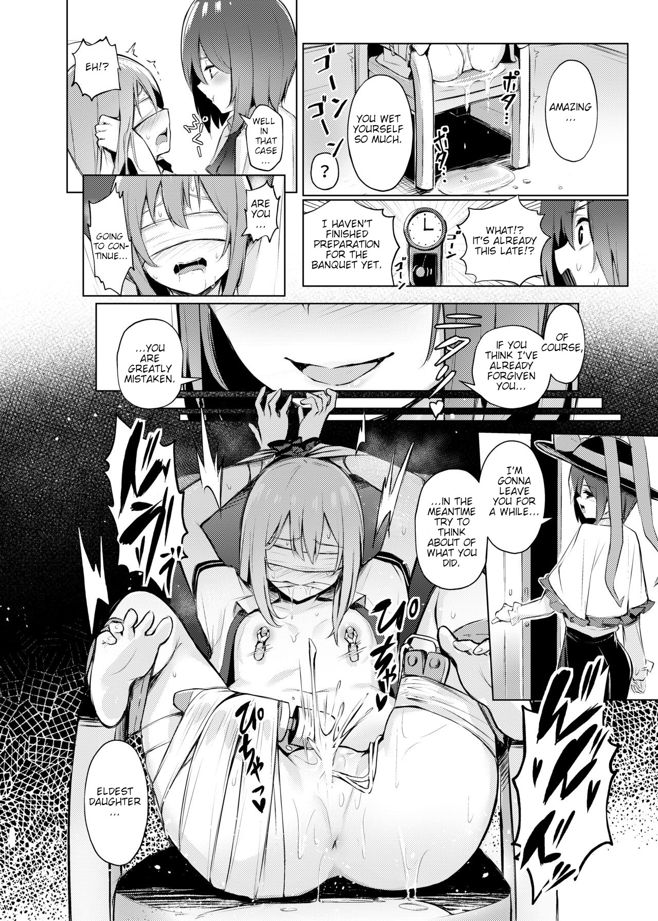 A Book where Tenshi-chan Gets Punished by Iku-san page 19