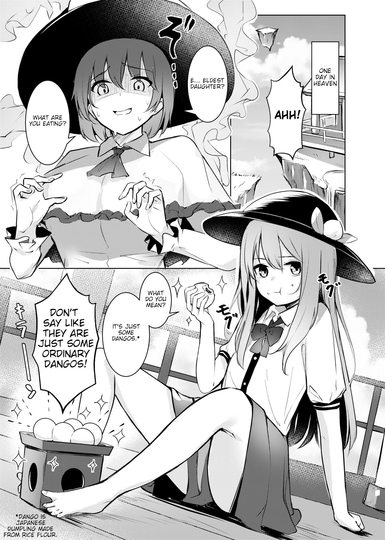 A Book where Tenshi-chan Gets Punished by Iku-san page 4