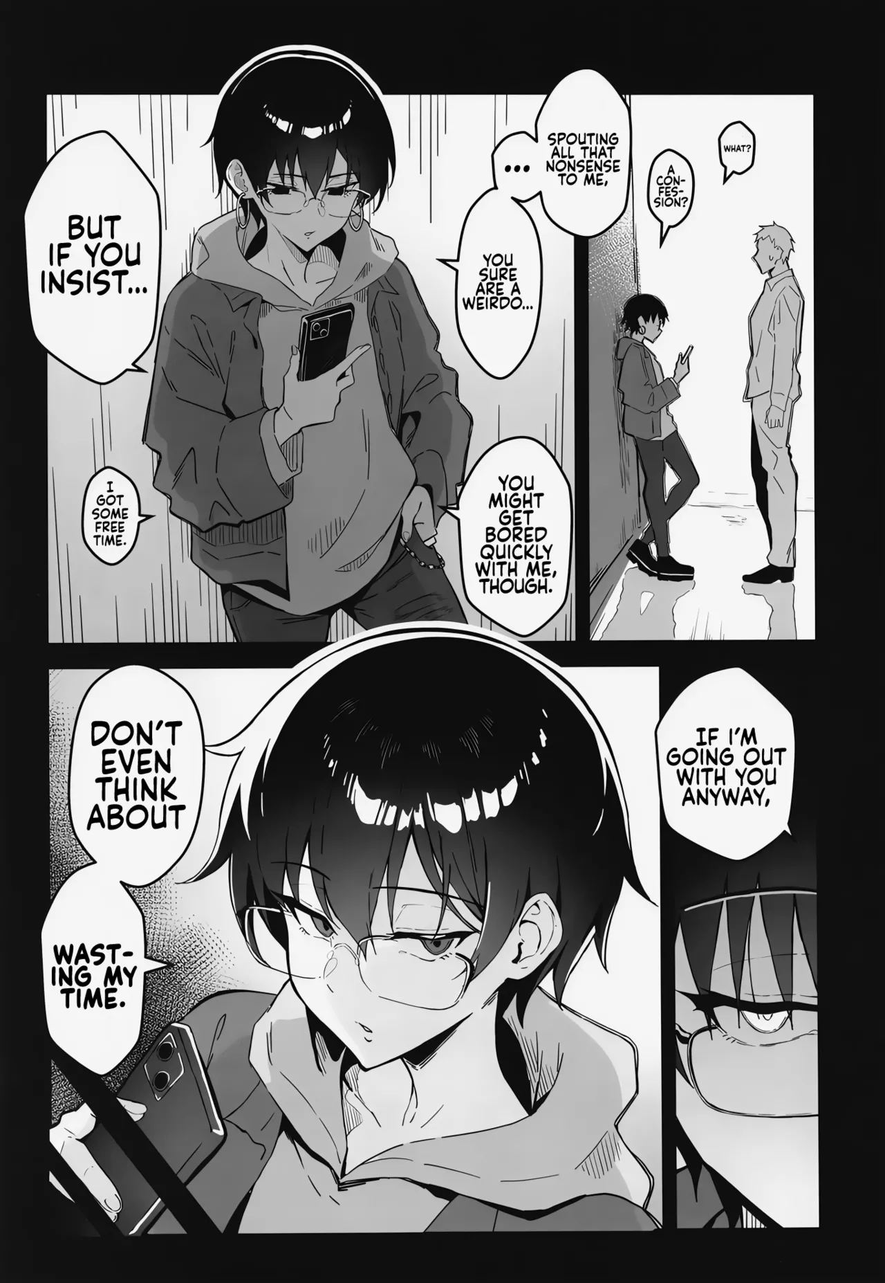 A Boring Date with My Blunt, Boyish Babe and Her Hidden Assets page 2