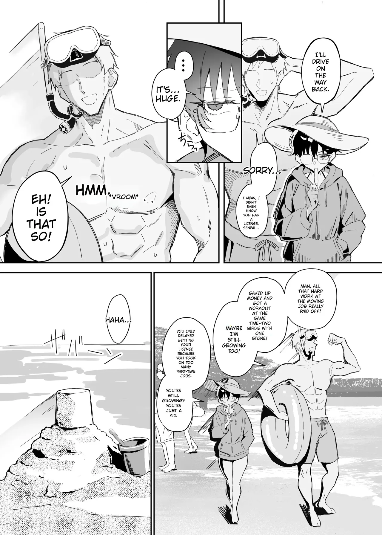 A Boring Date with My Boyish Girlfriend (Who Has a Secretly Busty Figure and a Surly Attitude) – Part 2 page 10