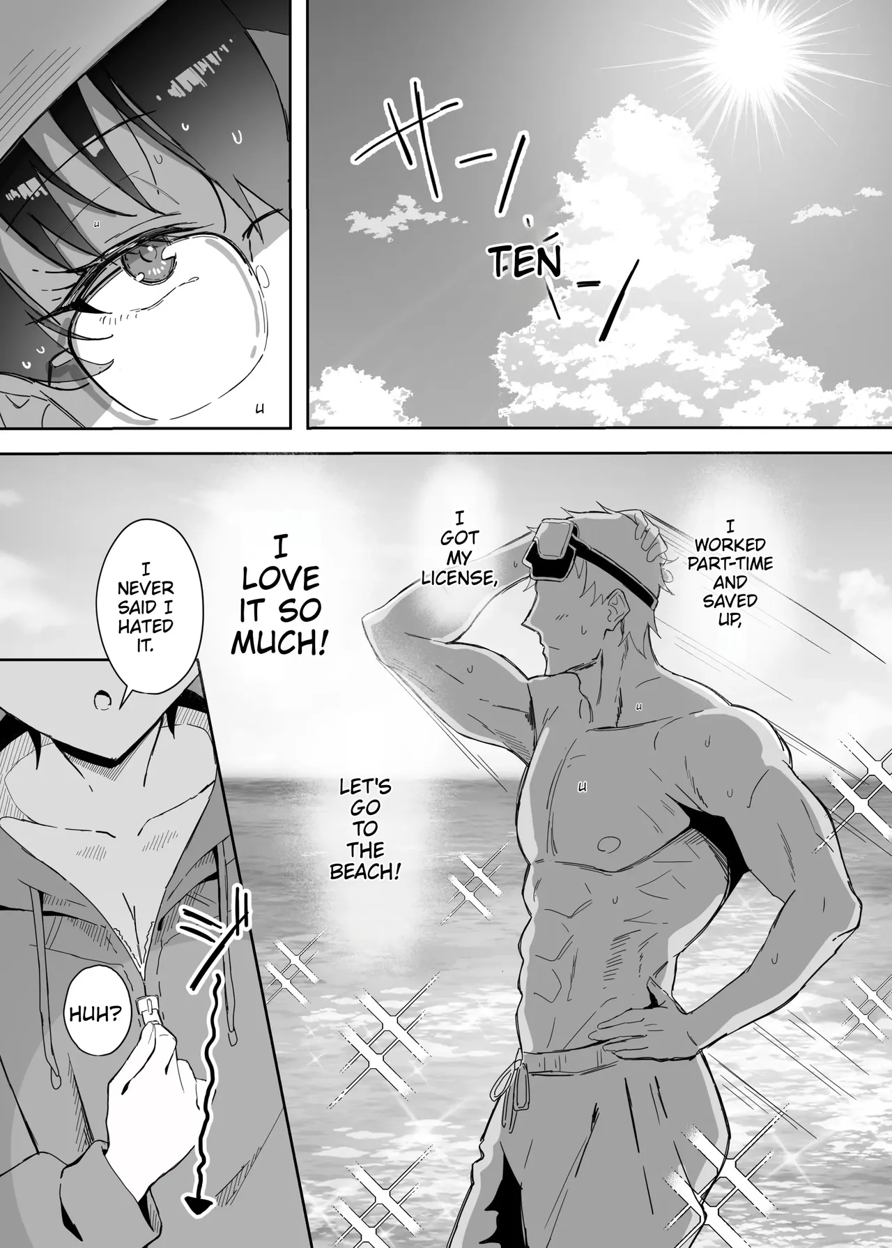 A Boring Date with My Boyish Girlfriend (Who Has a Secretly Busty Figure and a Surly Attitude) – Part 2 page 14