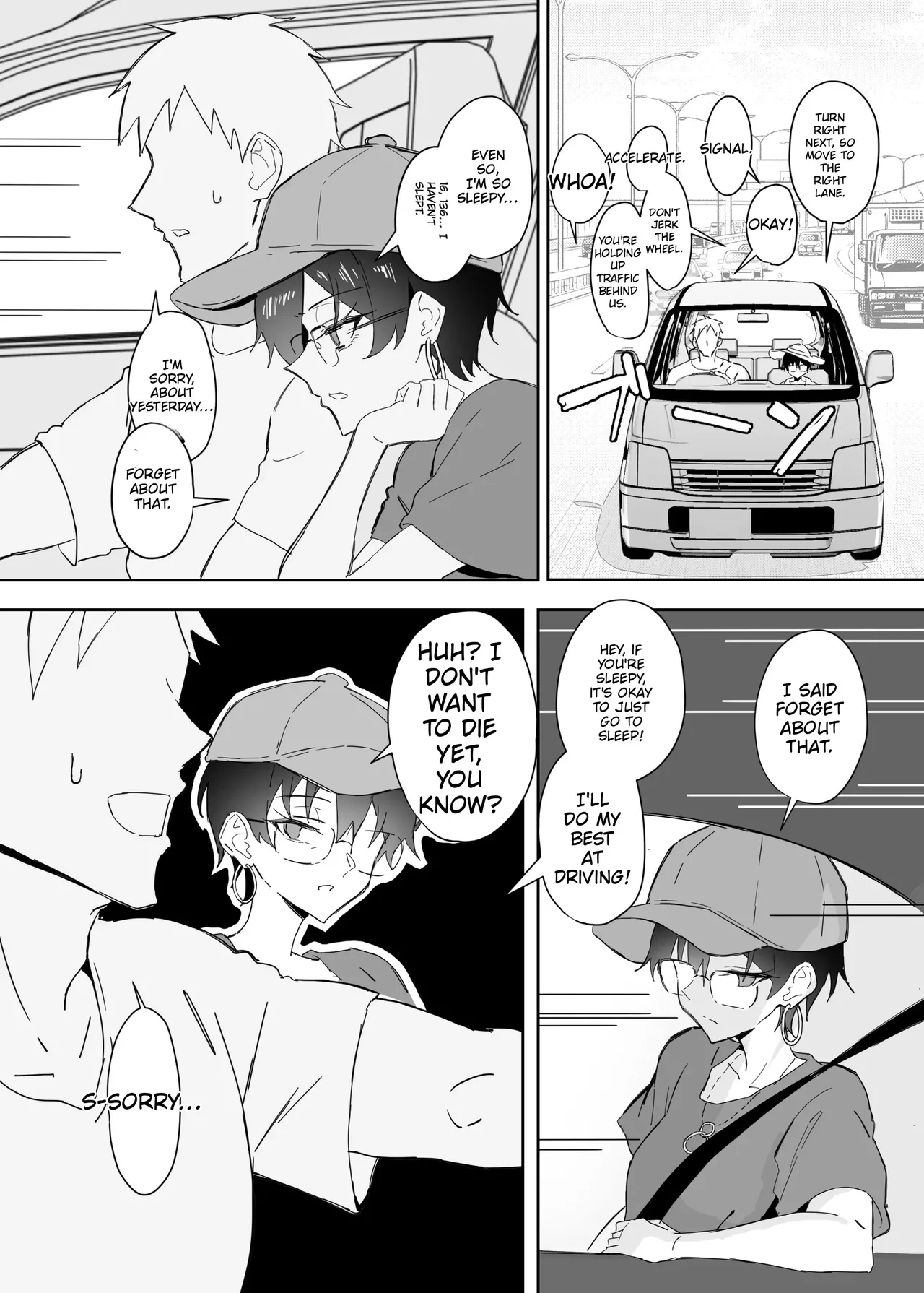 A Boring Date with My Boyish Girlfriend (Who Has a Secretly Busty Figure and a Surly Attitude) – Part 2 page 47