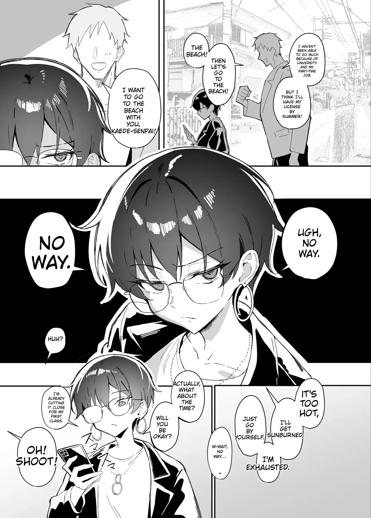A Boring Date with My Boyish Girlfriend (Who Has a Secretly Busty Figure and a Surly Attitude) – Part 2 page 6