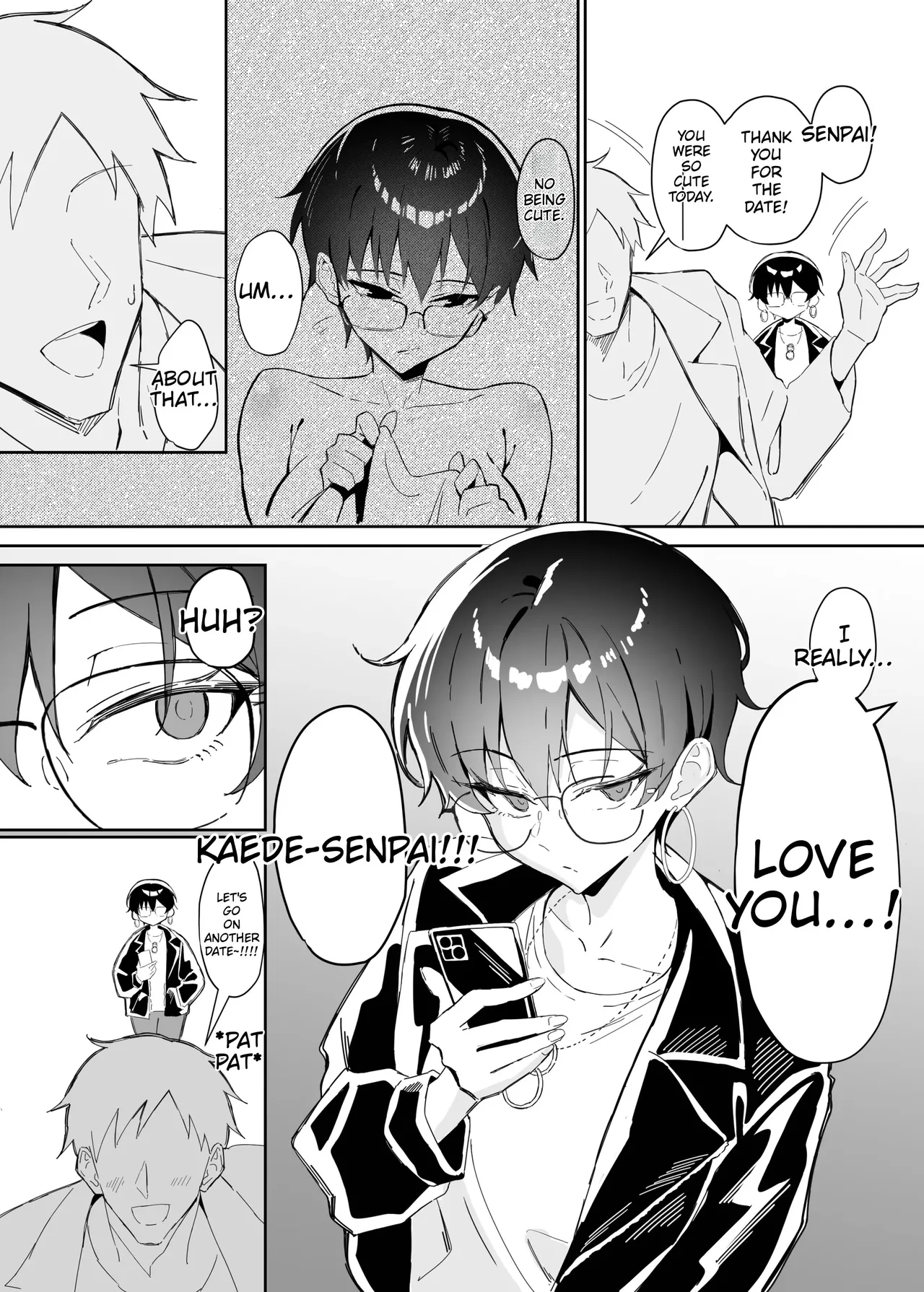 A Boring Date with My Boyish Girlfriend (Who Has a Secretly Busty Figure and a Surly Attitude) – Part 2 page 7