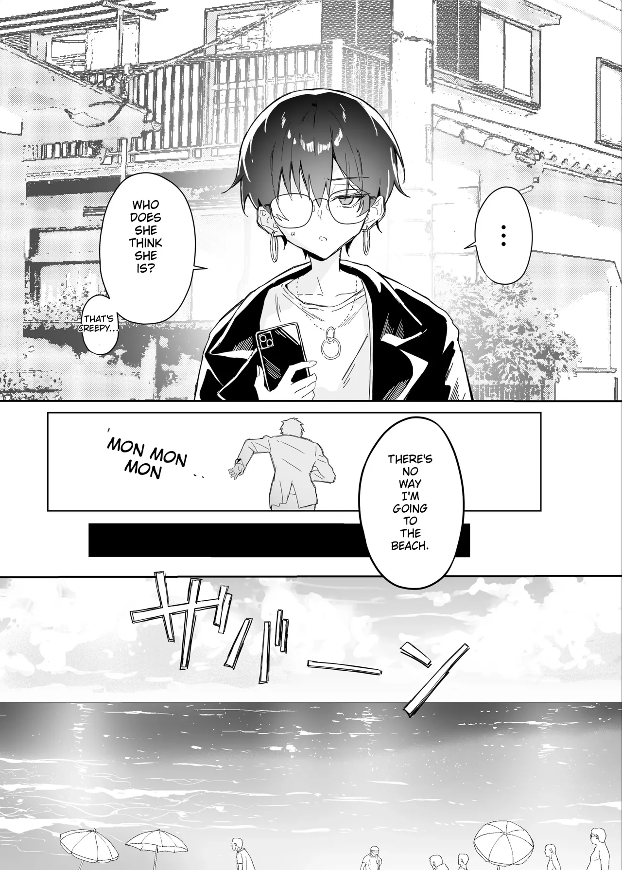 A Boring Date with My Boyish Girlfriend (Who Has a Secretly Busty Figure and a Surly Attitude) – Part 2 page 8