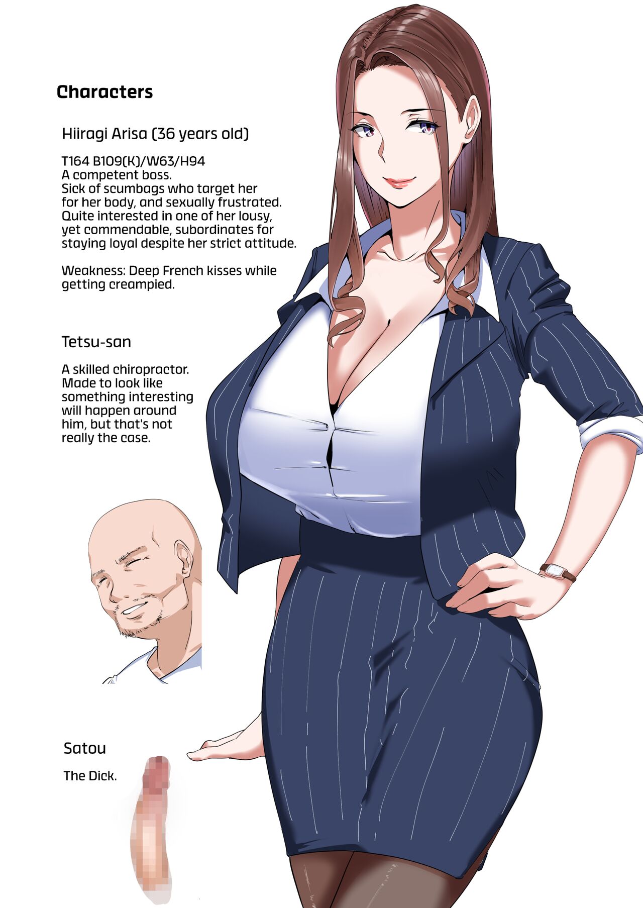 A Boss With Slutty Tits Who Gives Naughty Services in the Company's Relaxation Room page 3