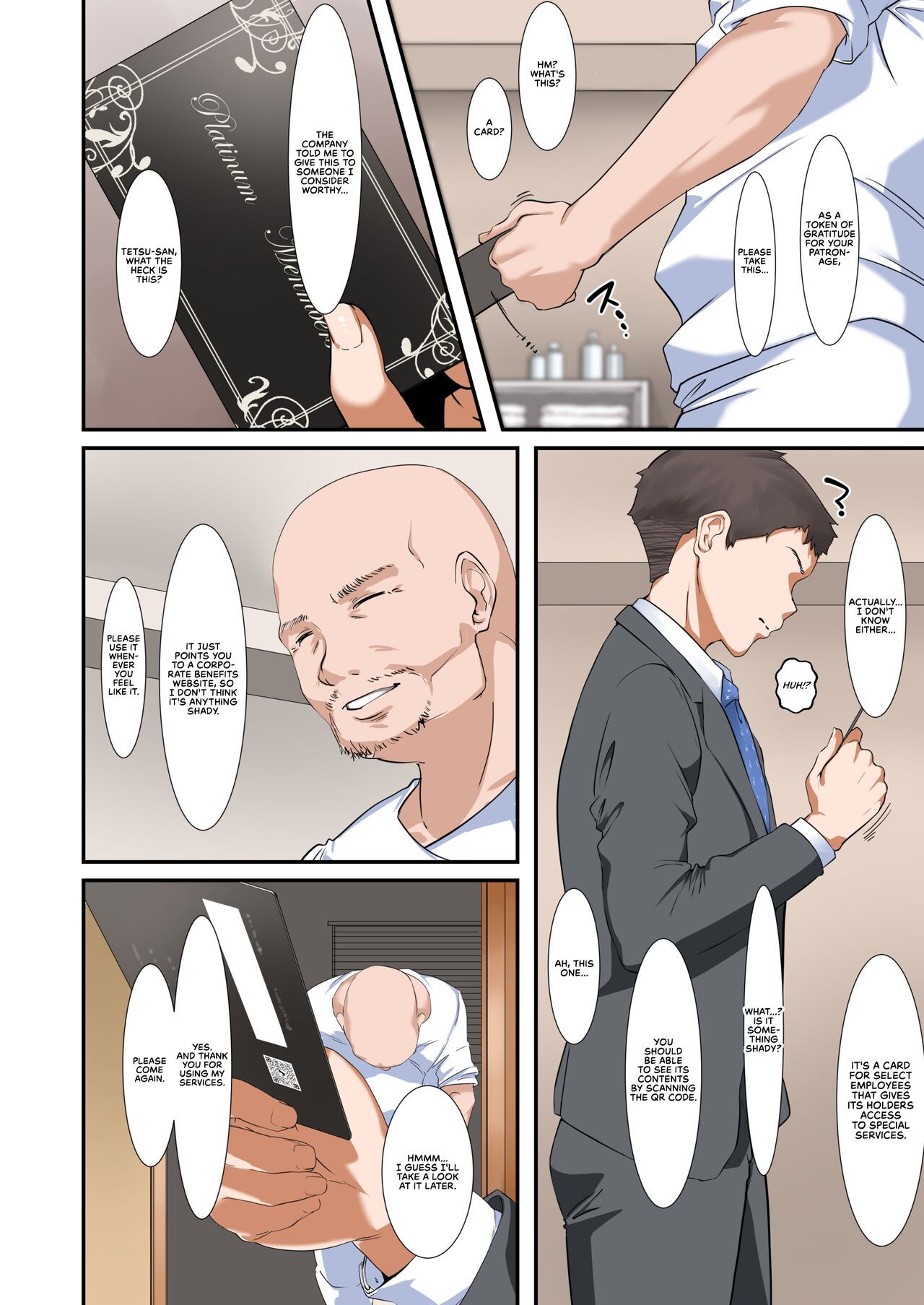 A Boss With Slutty Tits Who Gives Naughty Services in the Company's Relaxation Room page 6
