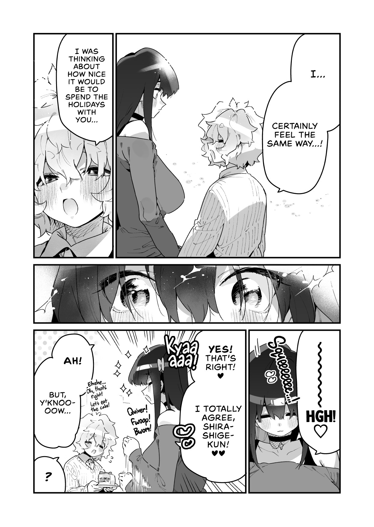 A Boy Spends the End of the Year with his Succubus Classmate page 3