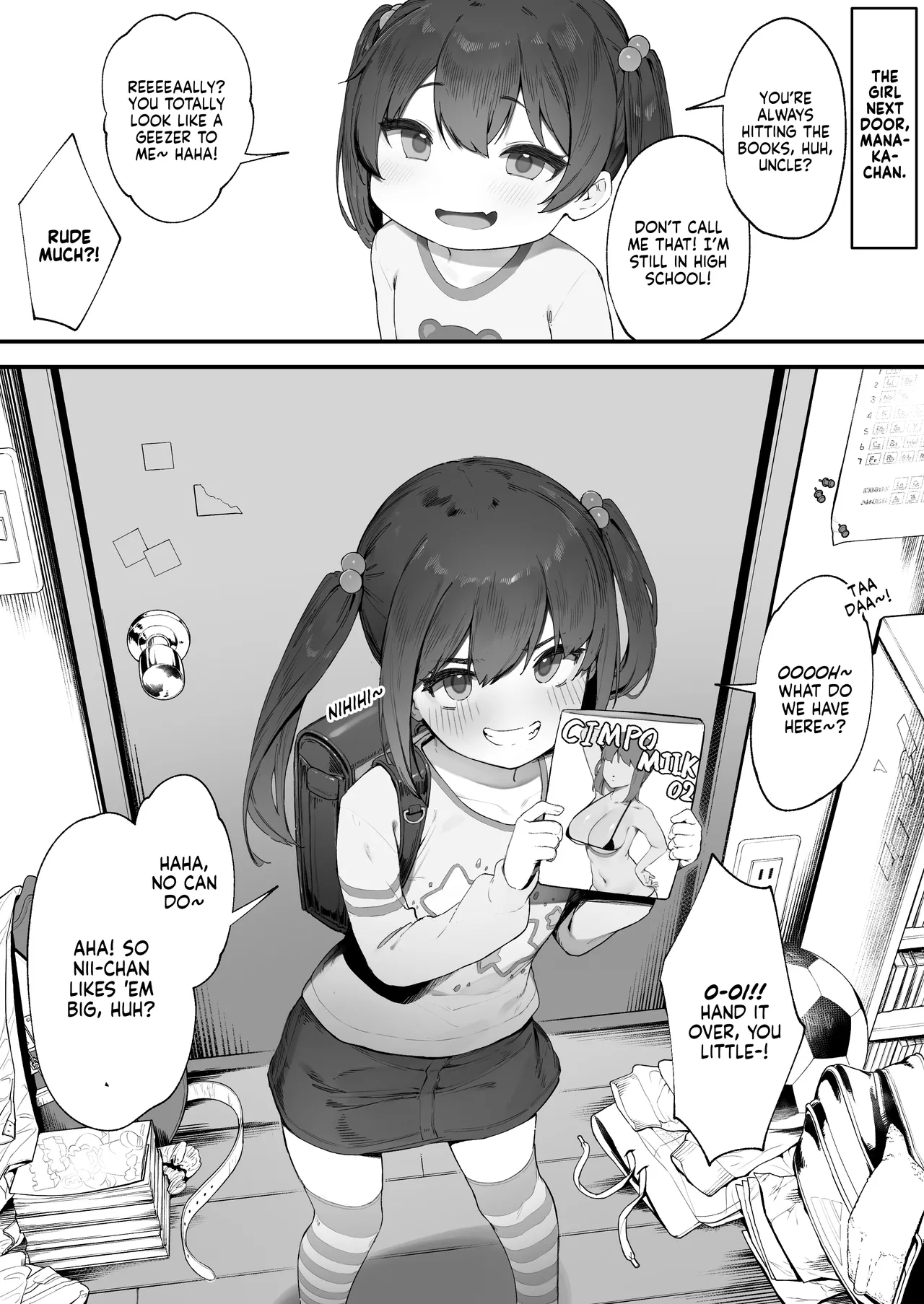 A Brat Who Just Wants to Be Noticed page 1
