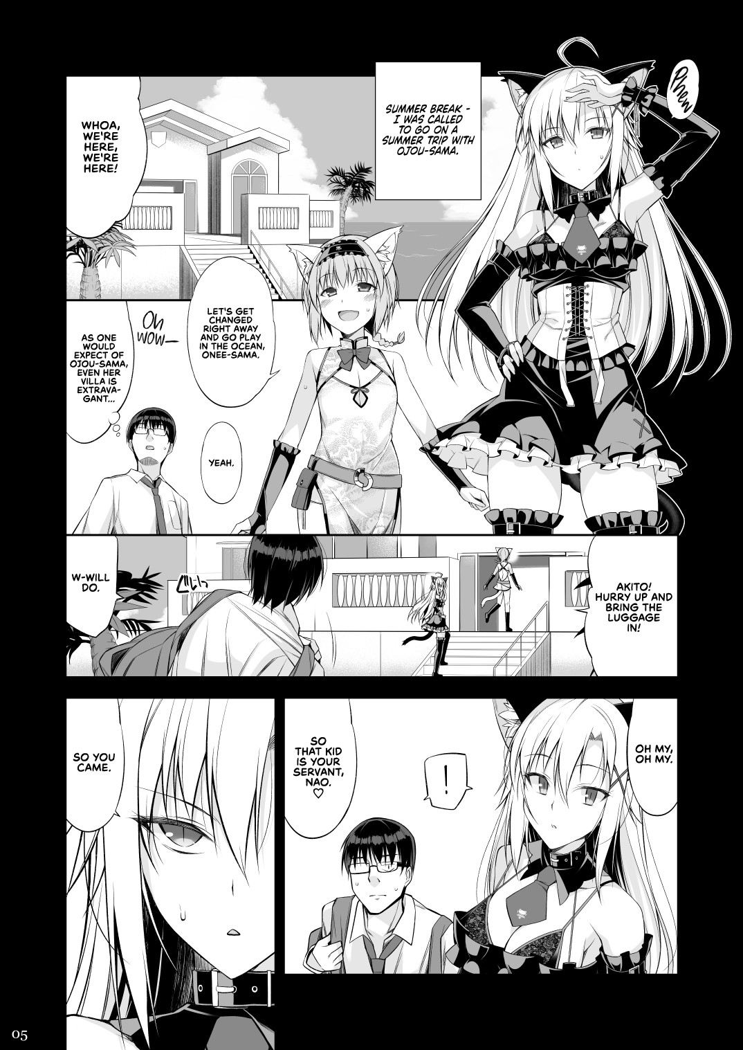 A Cat and Her Servant III page 5