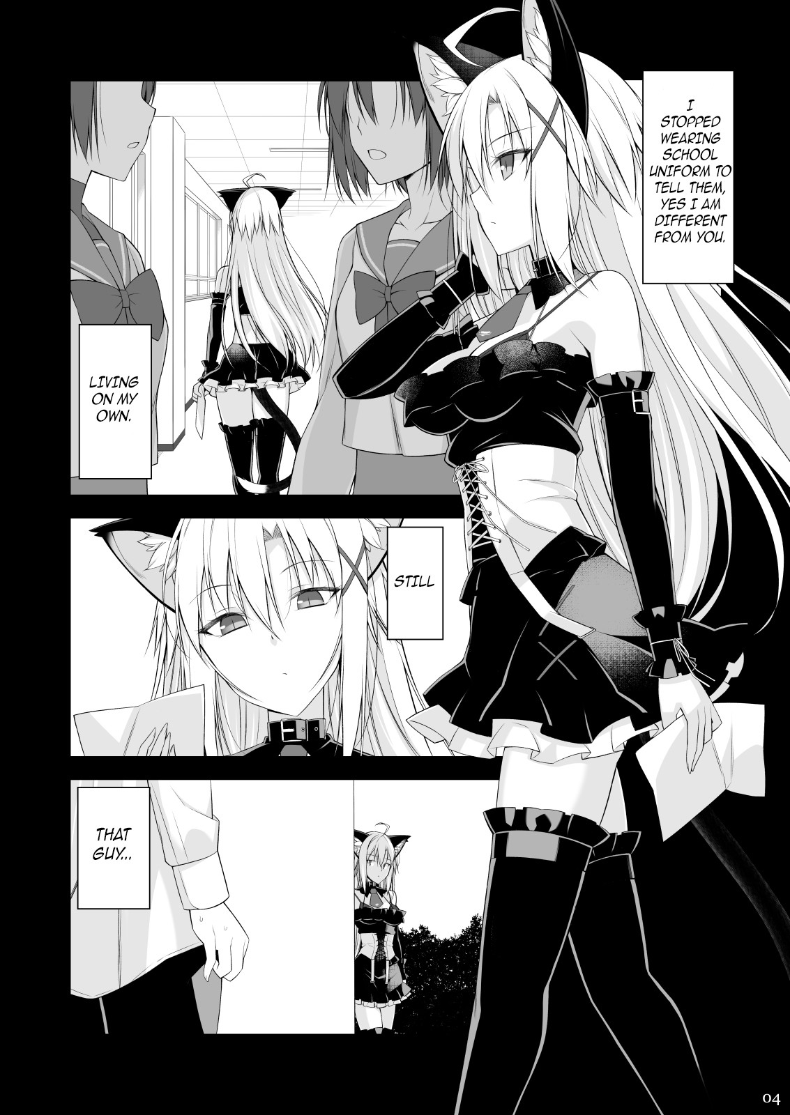 A Cat and Her Servant IV page 3