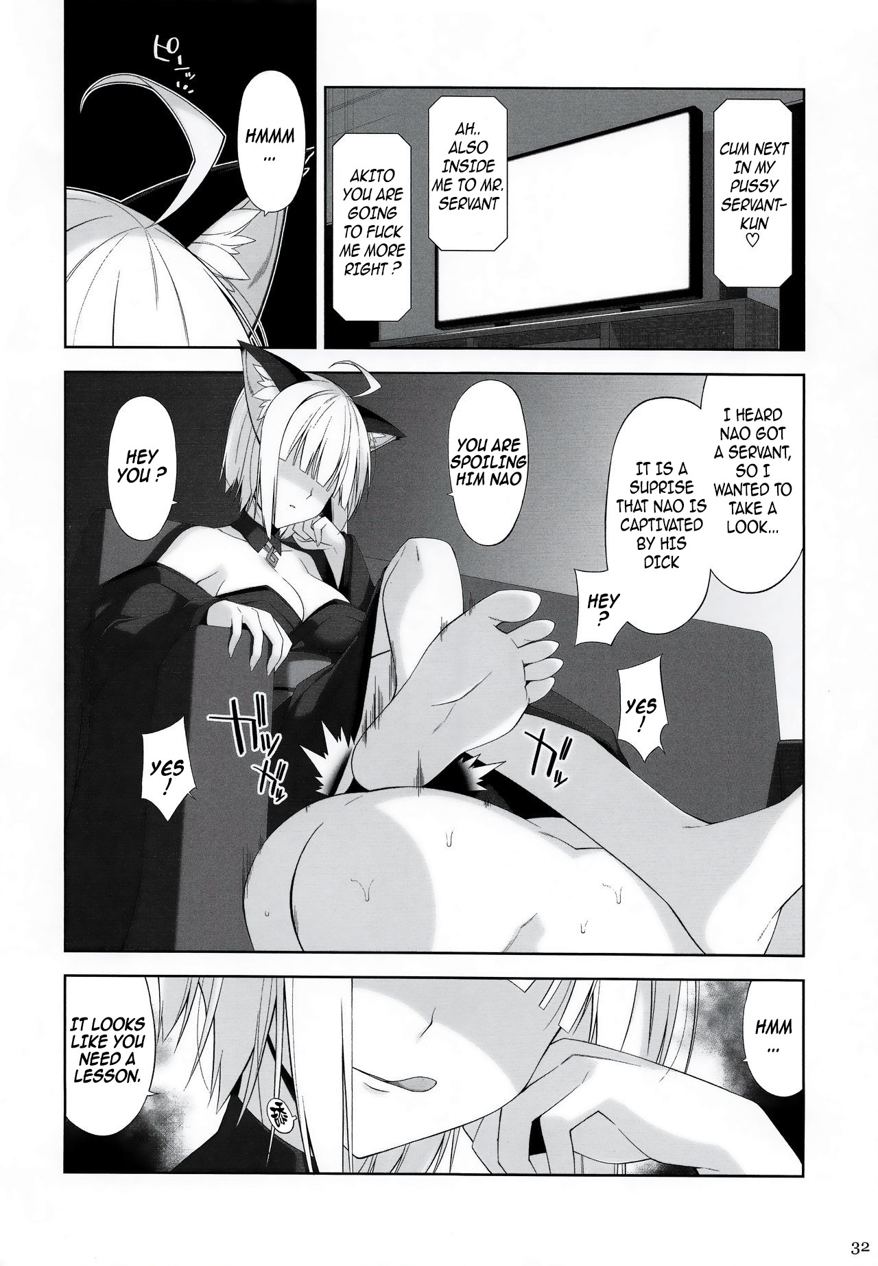 A Cat and Her Servant V page 32