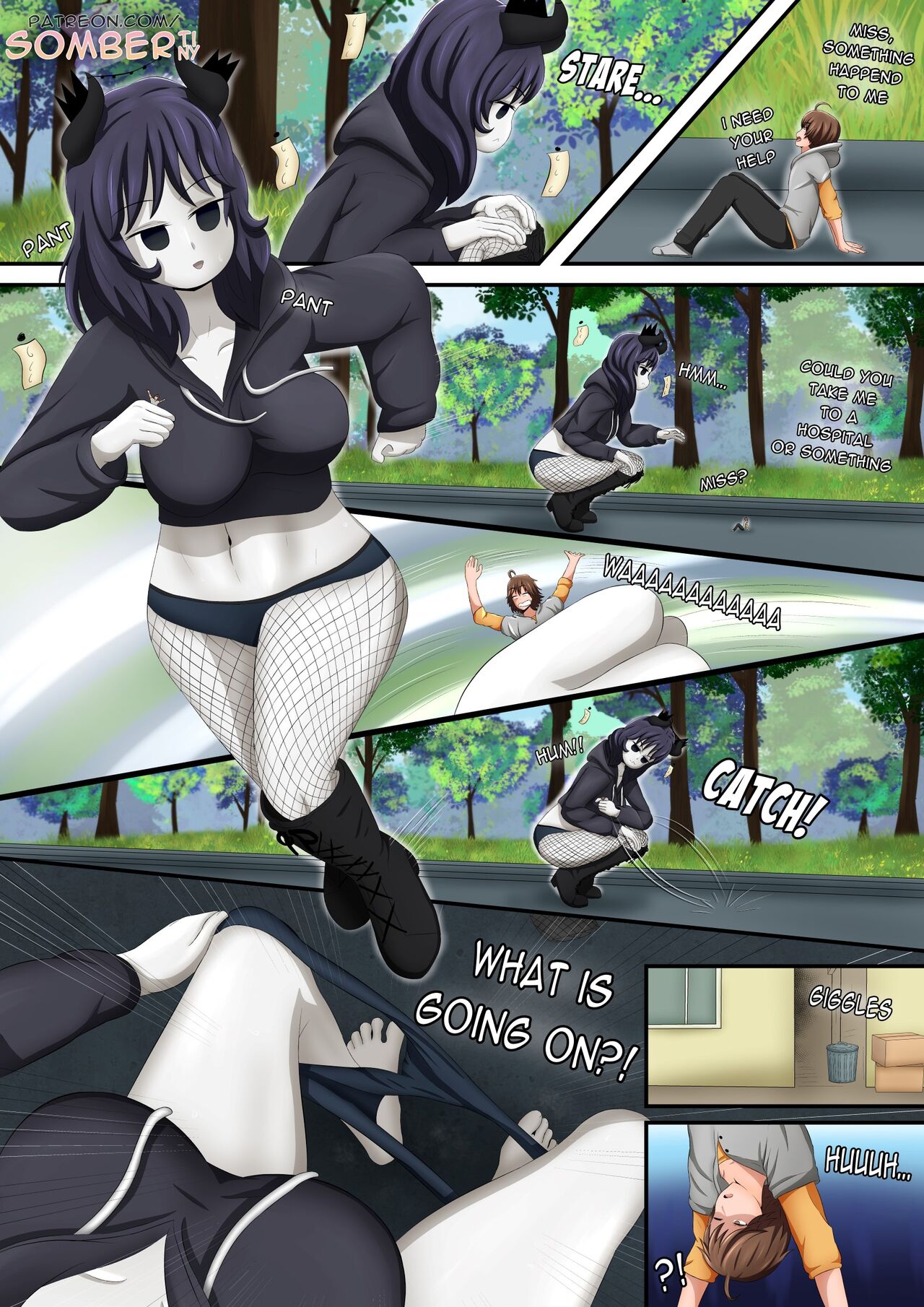 A Catch in the Park page 3