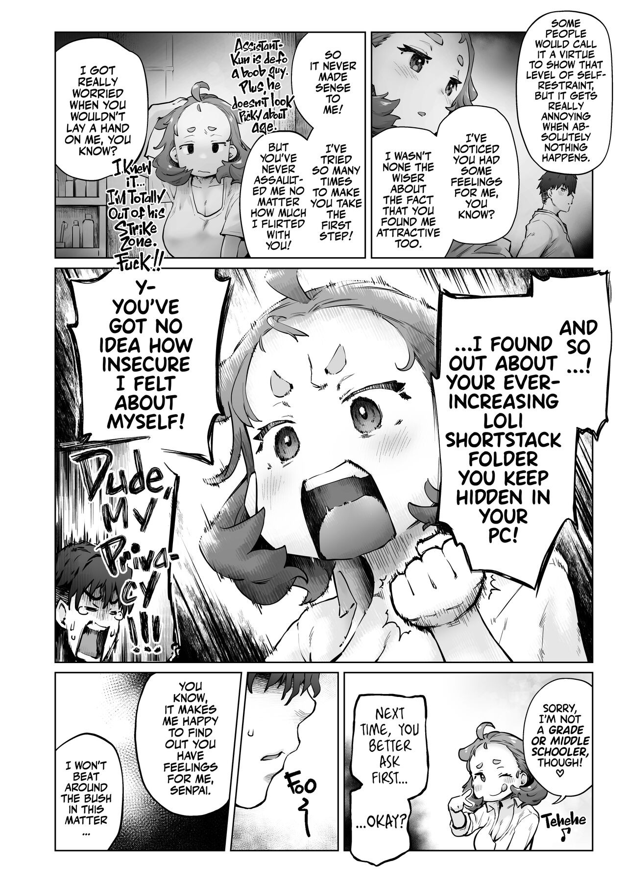 A Certain Big-Bazonga'd Small Scientist's KINK! page 14