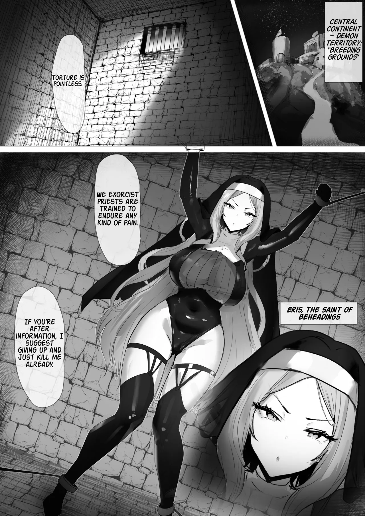 A Certain Holy Woman's Transformation into a Breeding Stallion page 3