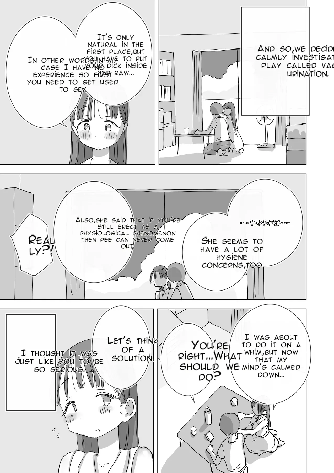 A Certain Summer Vacation: A Diary of Vaginal Urination Training—28 Days of Using My Beloved Seo-san as a Urinal page 20