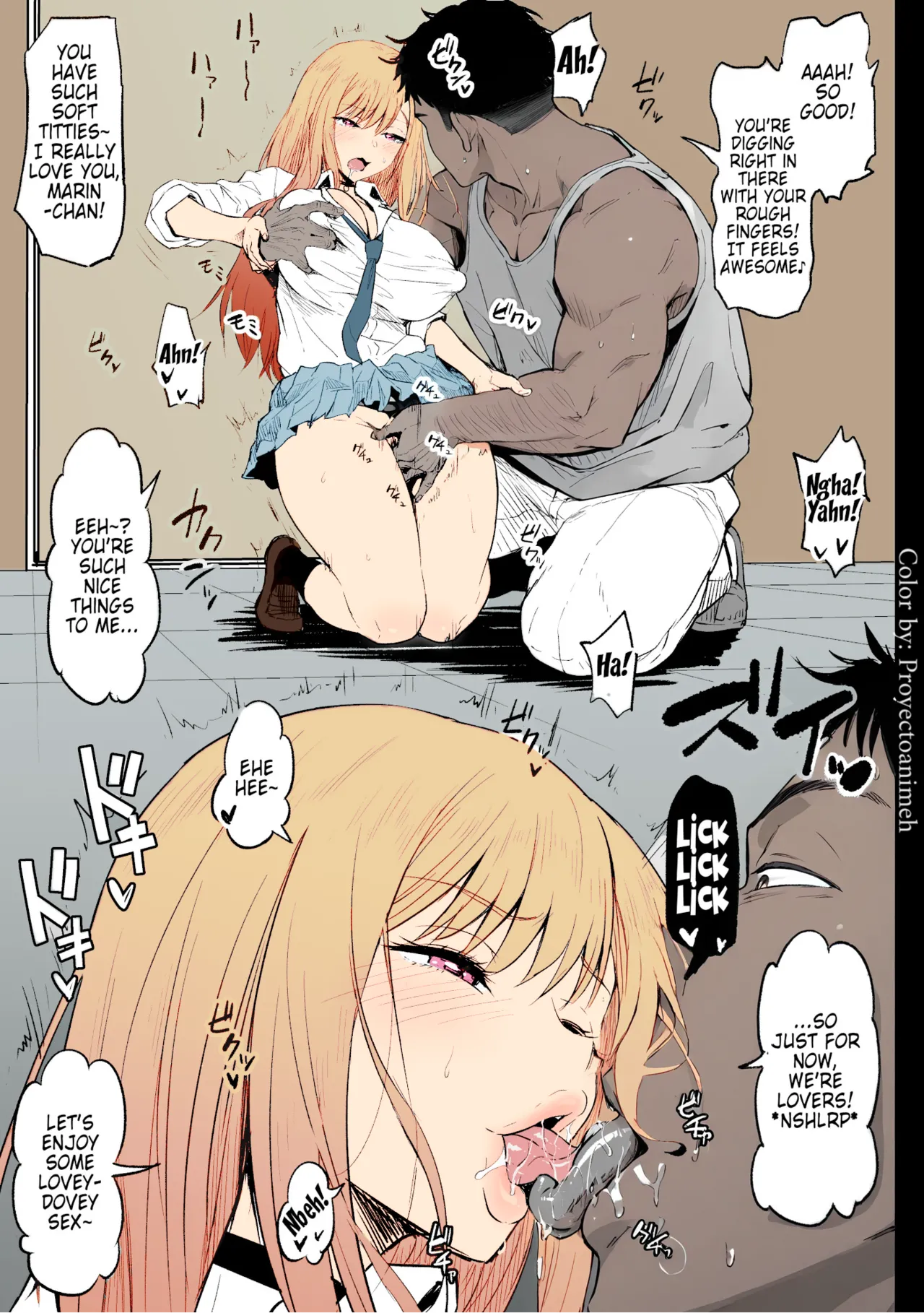A Cosplayer Doing Her Best At Work page 7