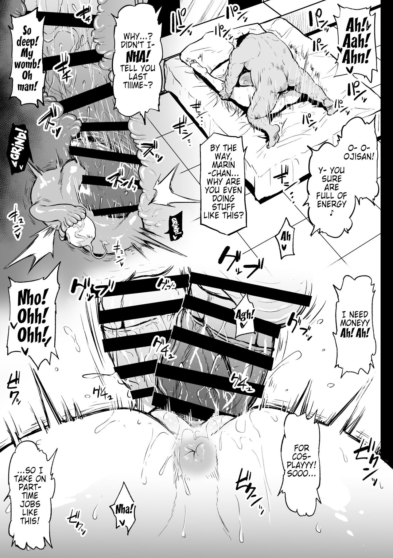 A Cosplayer Doing Her Best At Work page 9