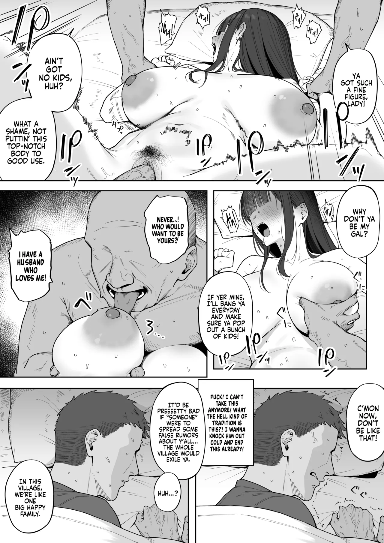 A Couple who moved to a Village with a tradition of Sneaking into a Woman's Bed page 4