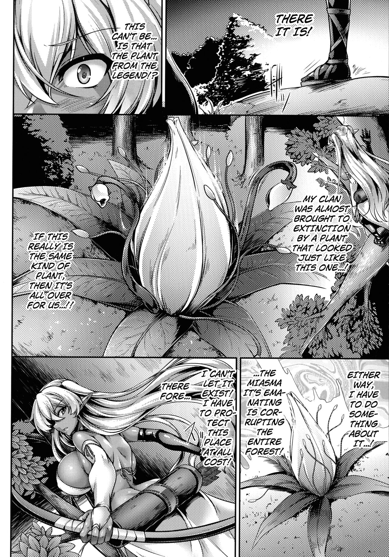 A Dark Elf and a Mandrake page 2