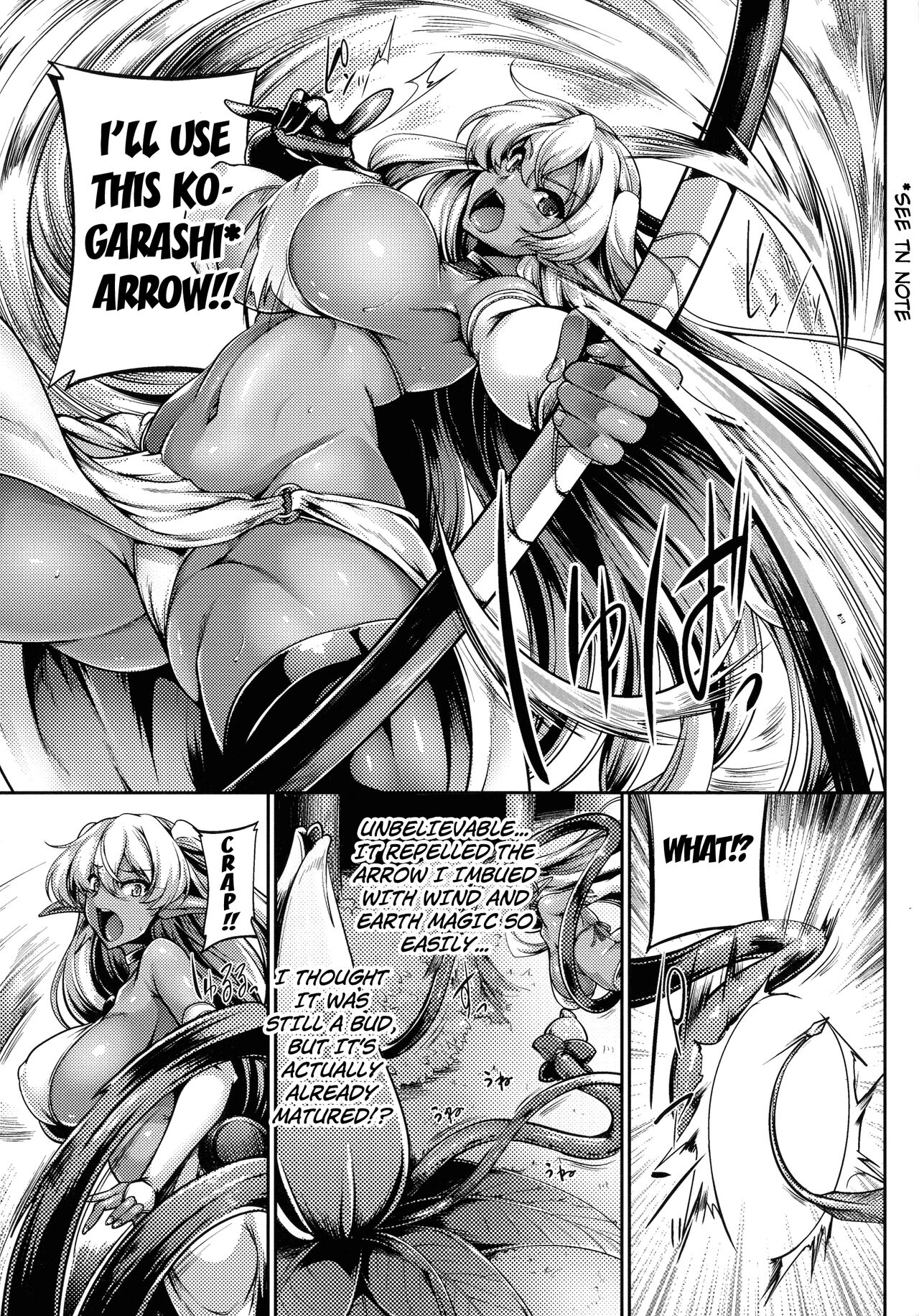 A Dark Elf and a Mandrake page 3